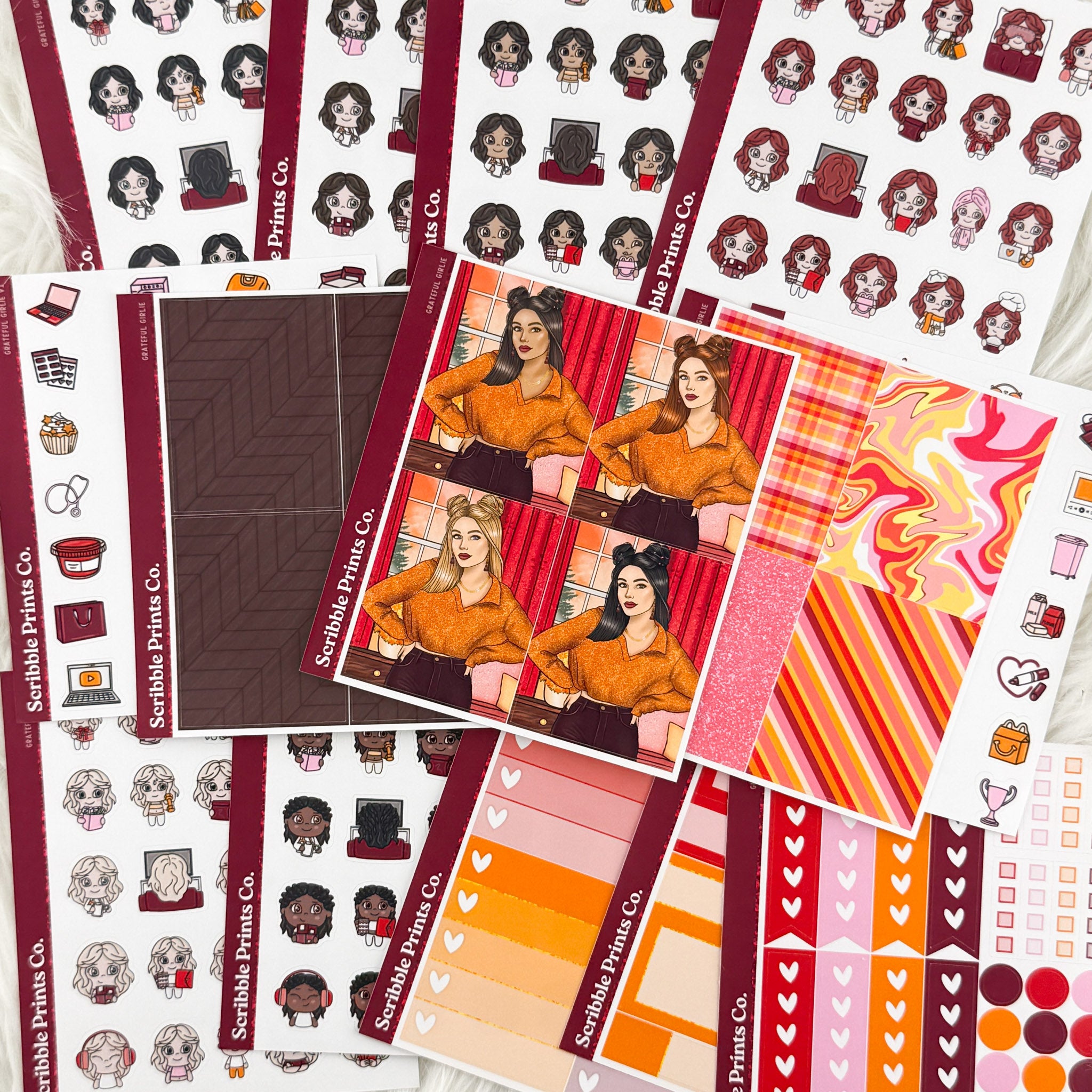 Grateful Girlie – Glossy Weekly Kit Add-Ons