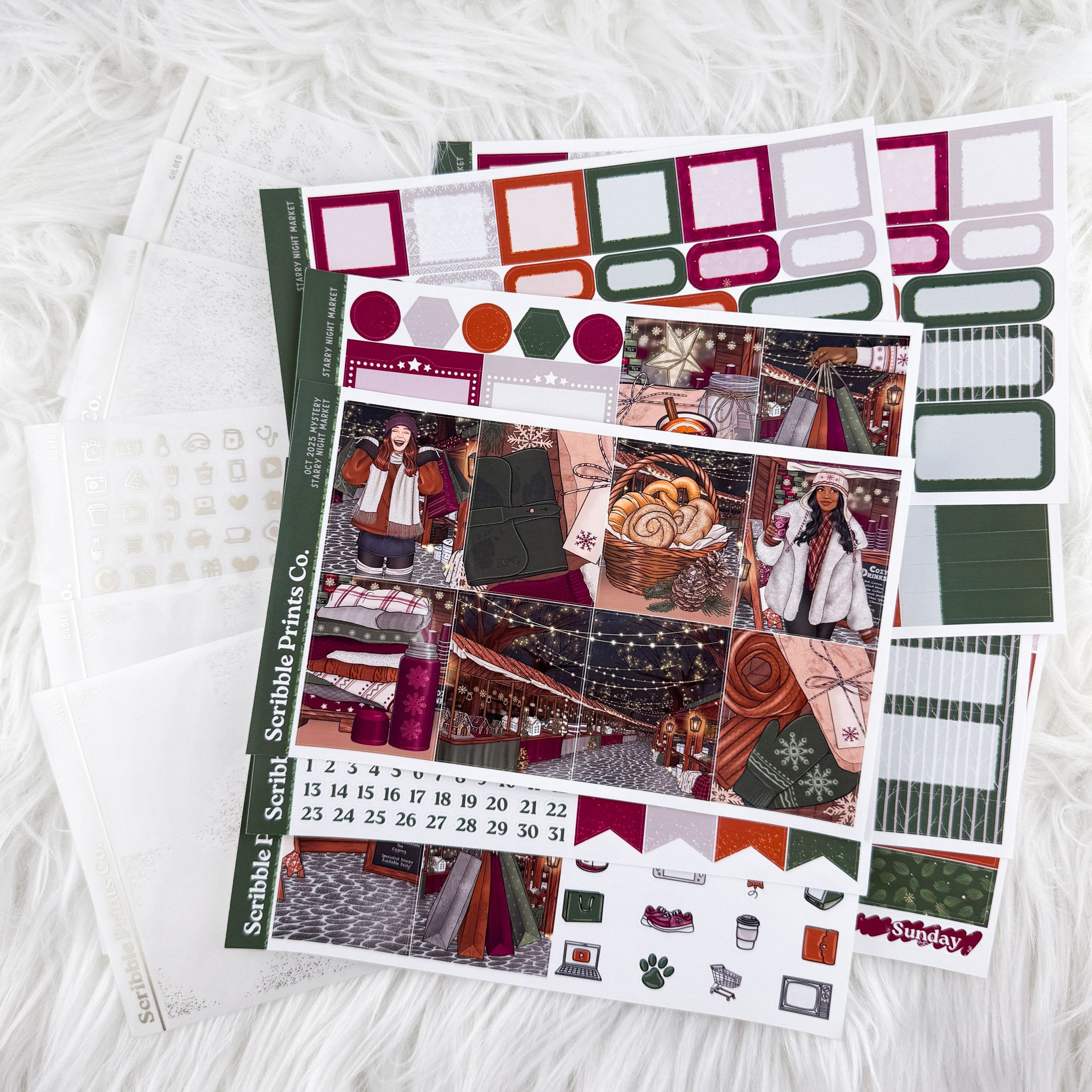 Mystery Weekly Planner Kit