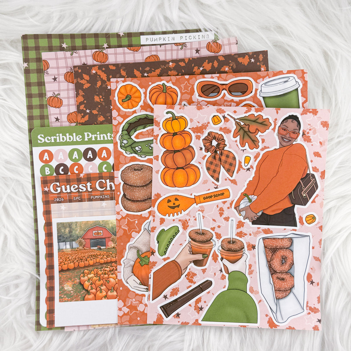 Junk Journal Sticker Kit - SPC Sticker Club
