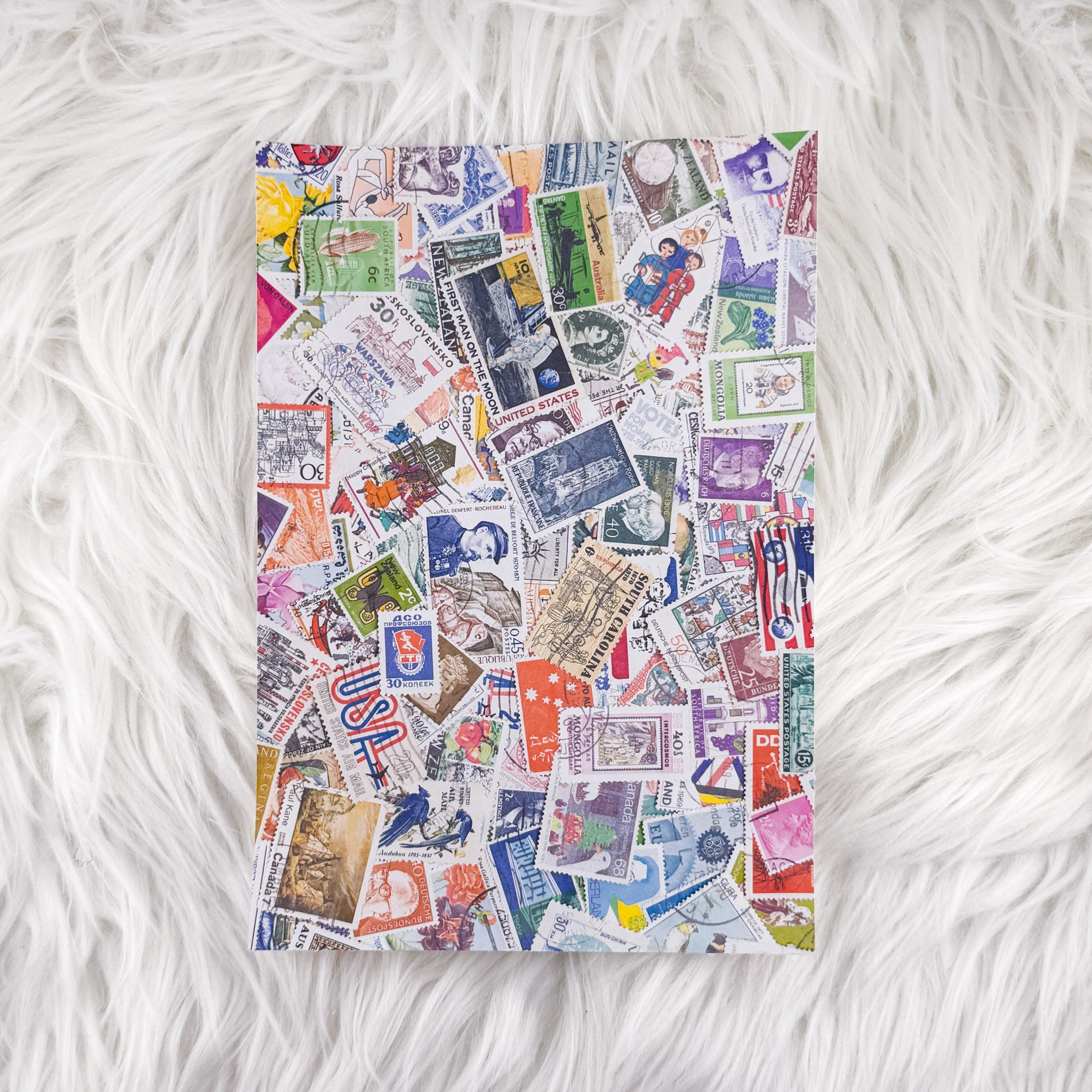 Stamps - A5 Matte Sticker Paper