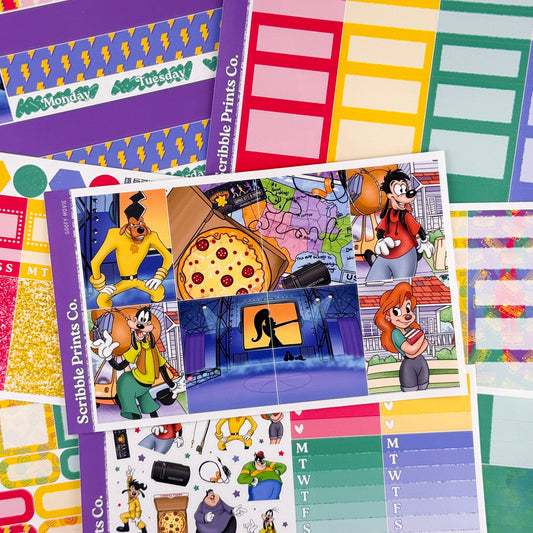 Goofy Movie – Glossy Weekly Planner Kit