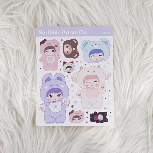 Nommi – Deco // Matte Journal Stickers