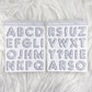 Letter Balloons – Deco // Matte Journal Stickers