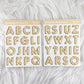 Letter Balloons – Deco // Matte Journal Stickers
