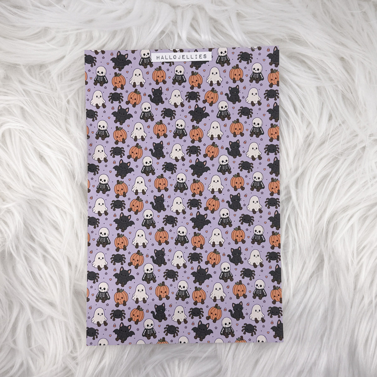 Hallojellies Journal Background | A5 Matte Sticker Sheet
