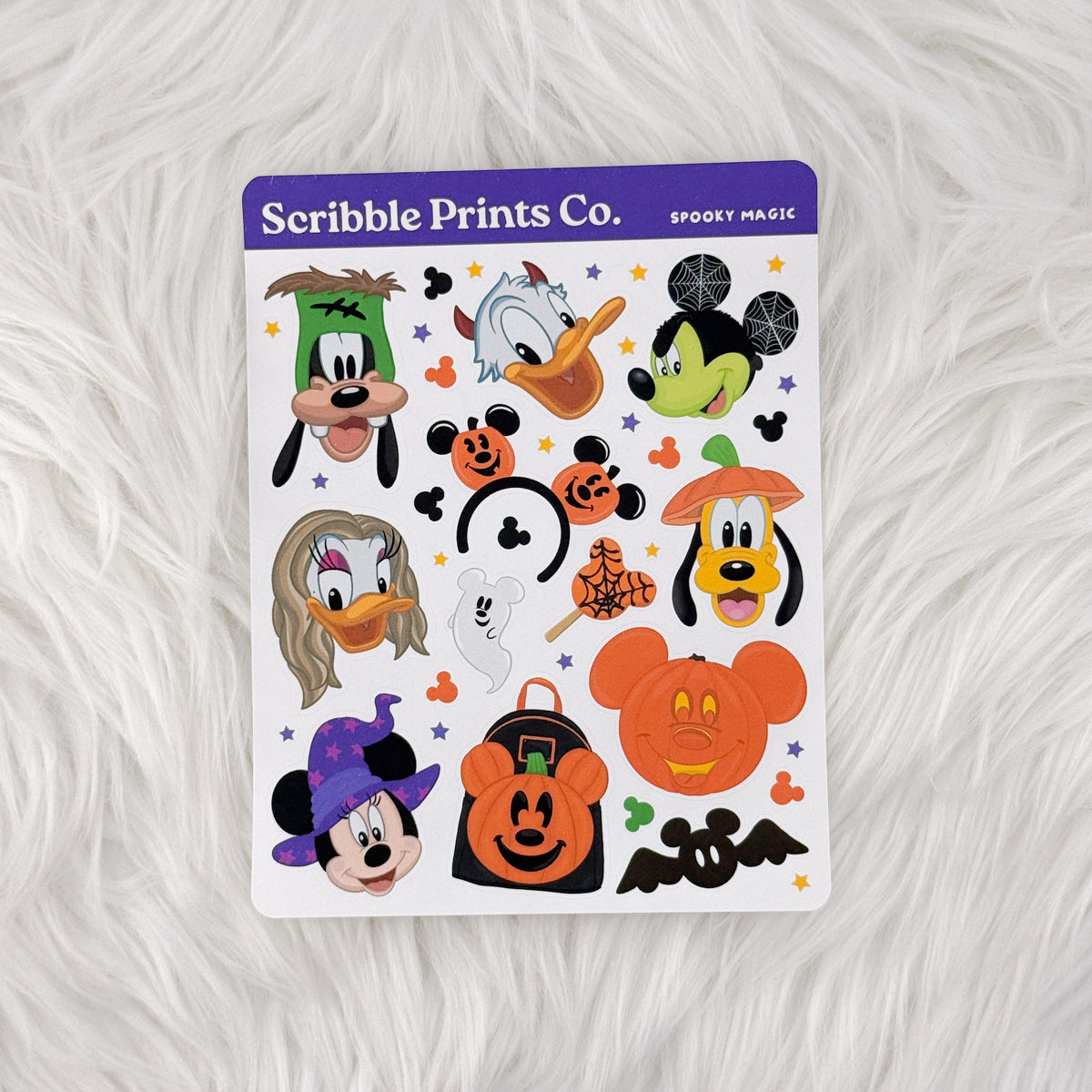Spooky Magic Deco Sticker Sheet