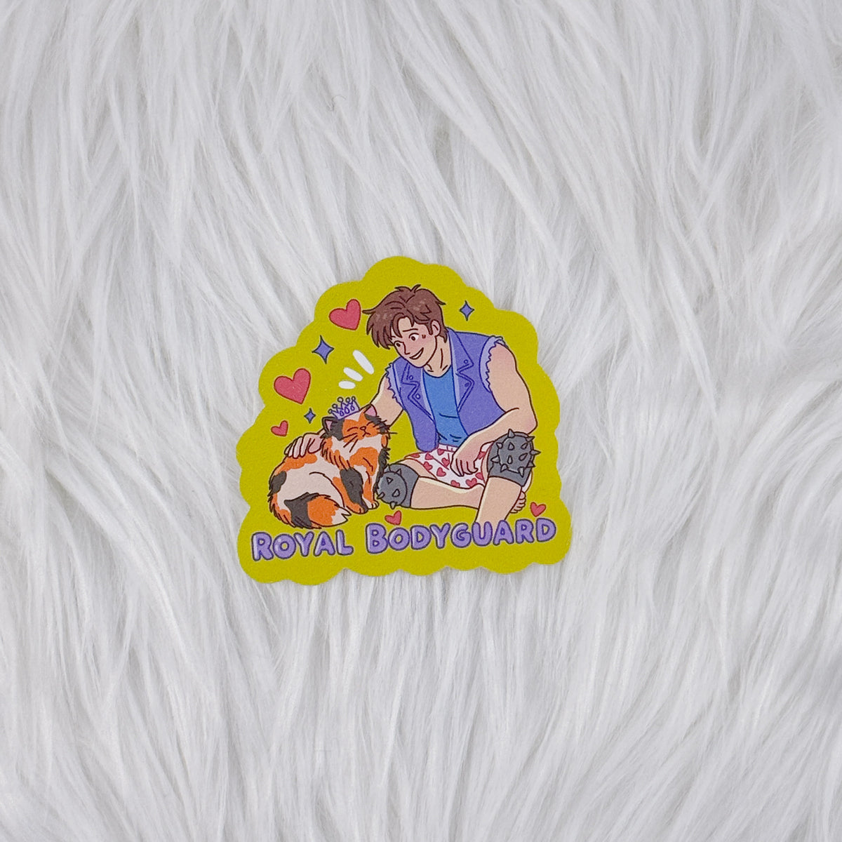 Royal Bodyguard - DCC Matte Journaling Sticker