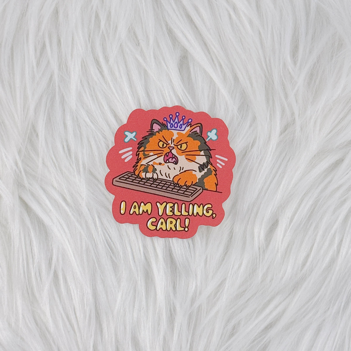 I Am Yelling - DCC Matte Journaling Sticker