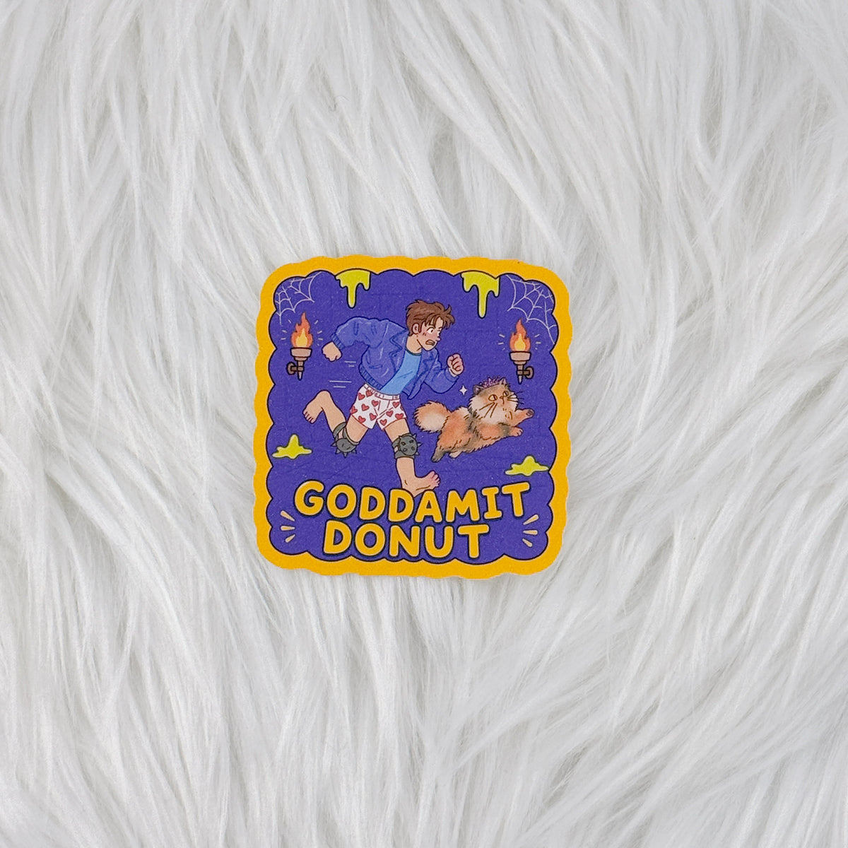 GD Donut - DCC Matte Journaling Sticker