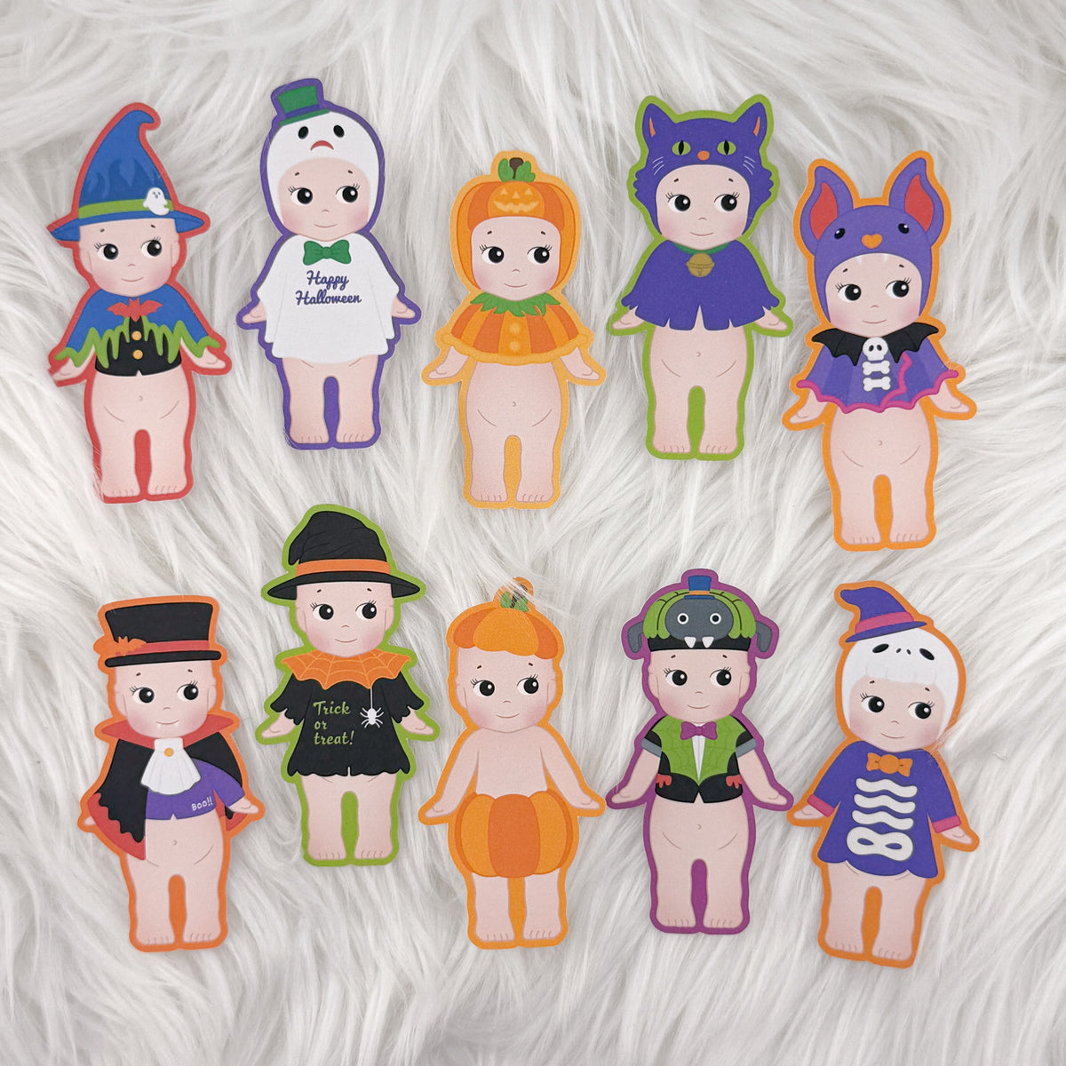 Spooky Angels Matte Journaling Sticker Bundle