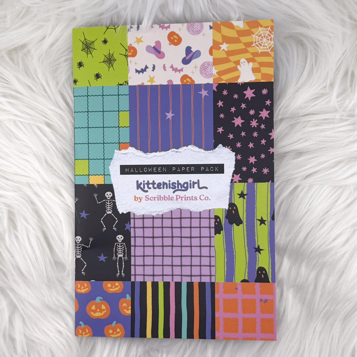 Halloween Paper Booklet - KittenishJess x SPC