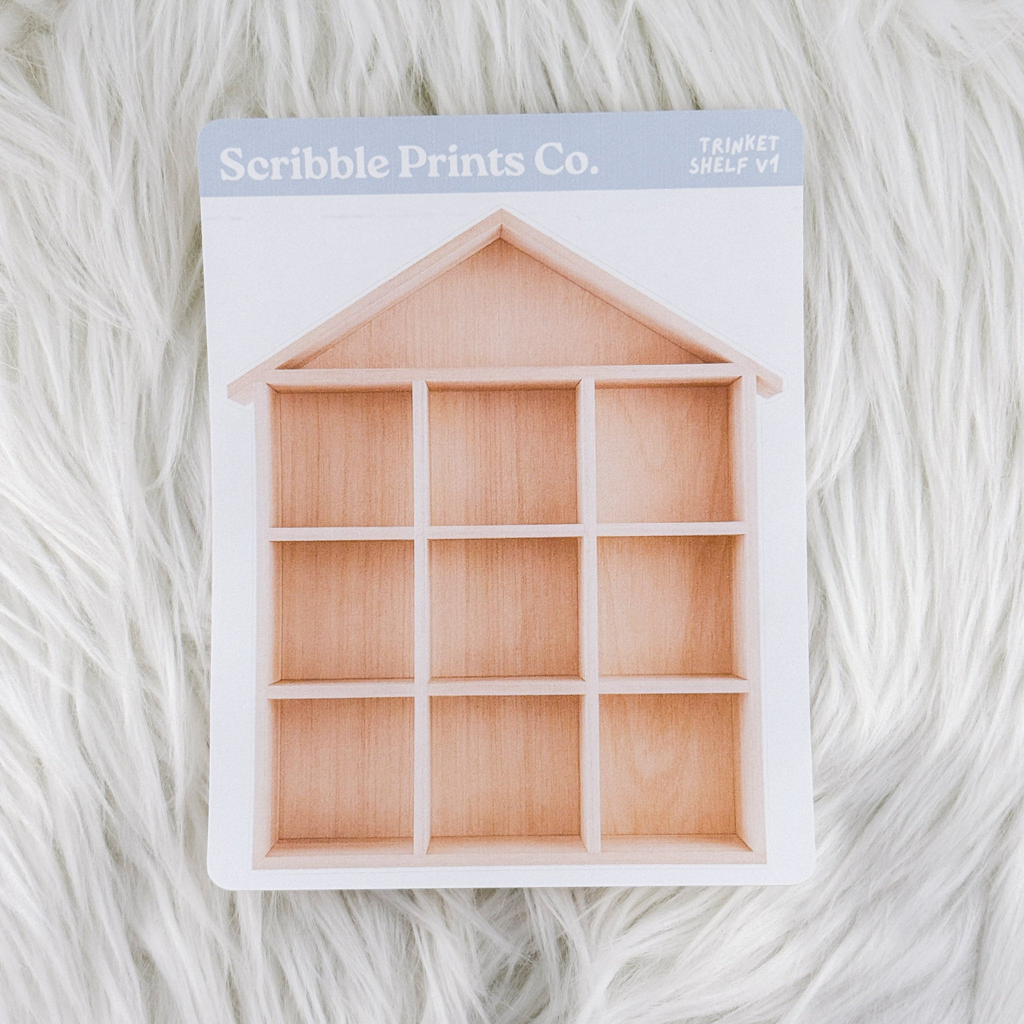 Trinket Shelf V1 – Deco // Matte Journal Stickers