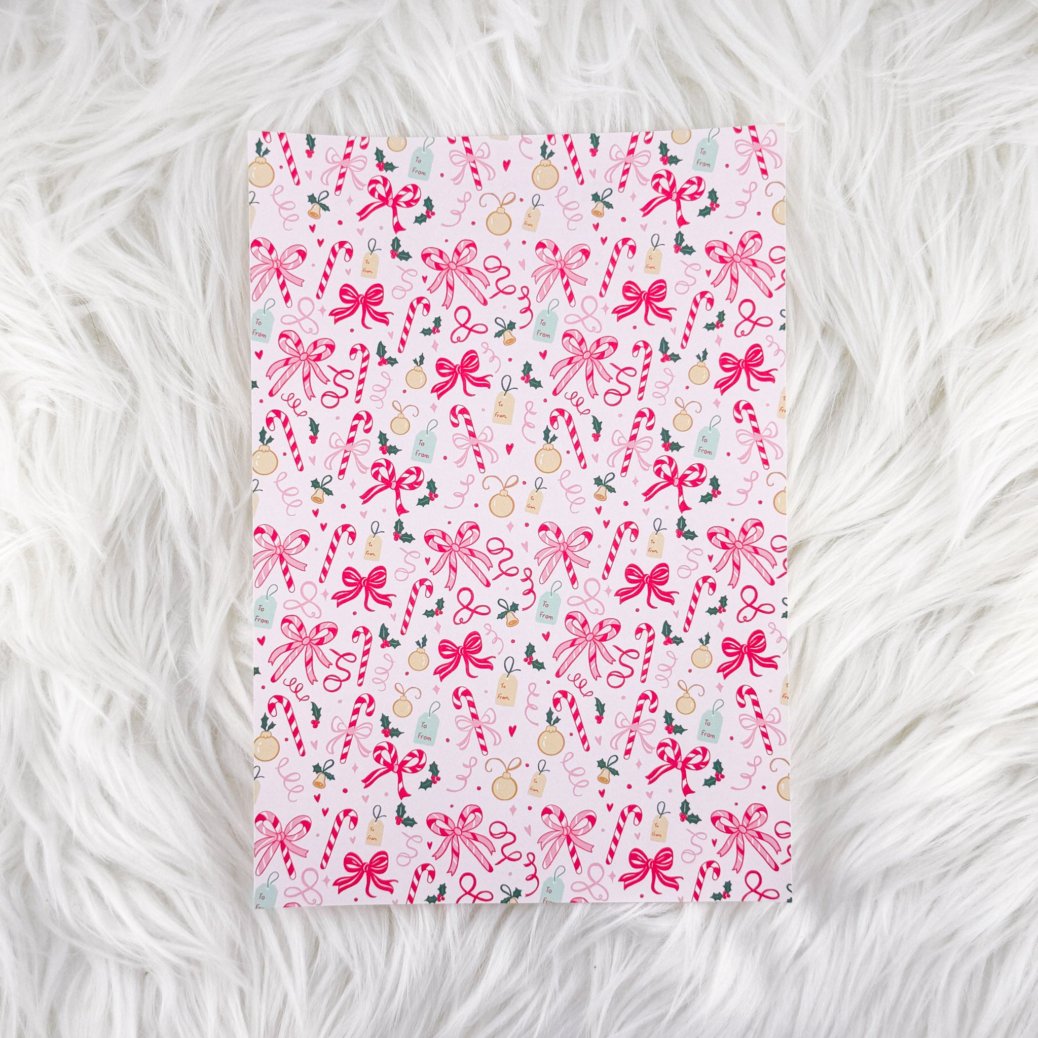 Pretty Jolly - A5 Matte Sticker Paper