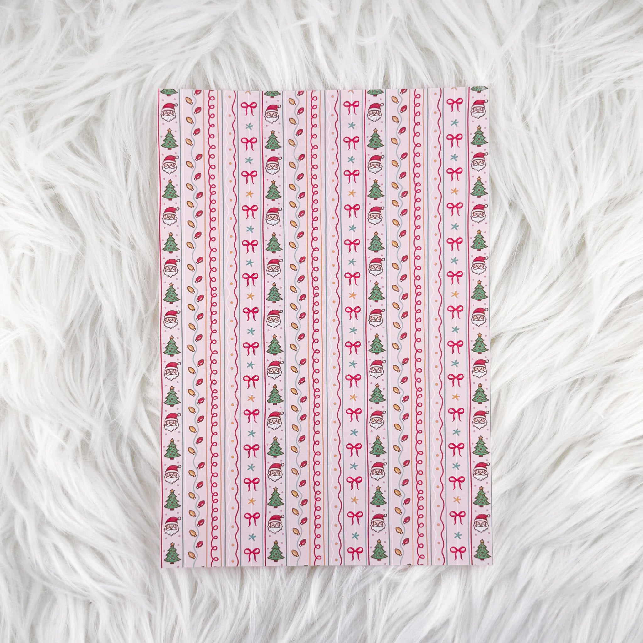 Cute Christmas - A5 Matte Sticker Paper