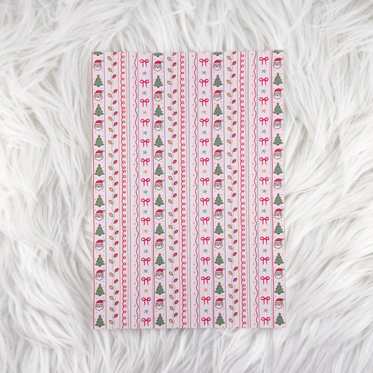 Cute Christmas - A5 Matte Sticker Paper