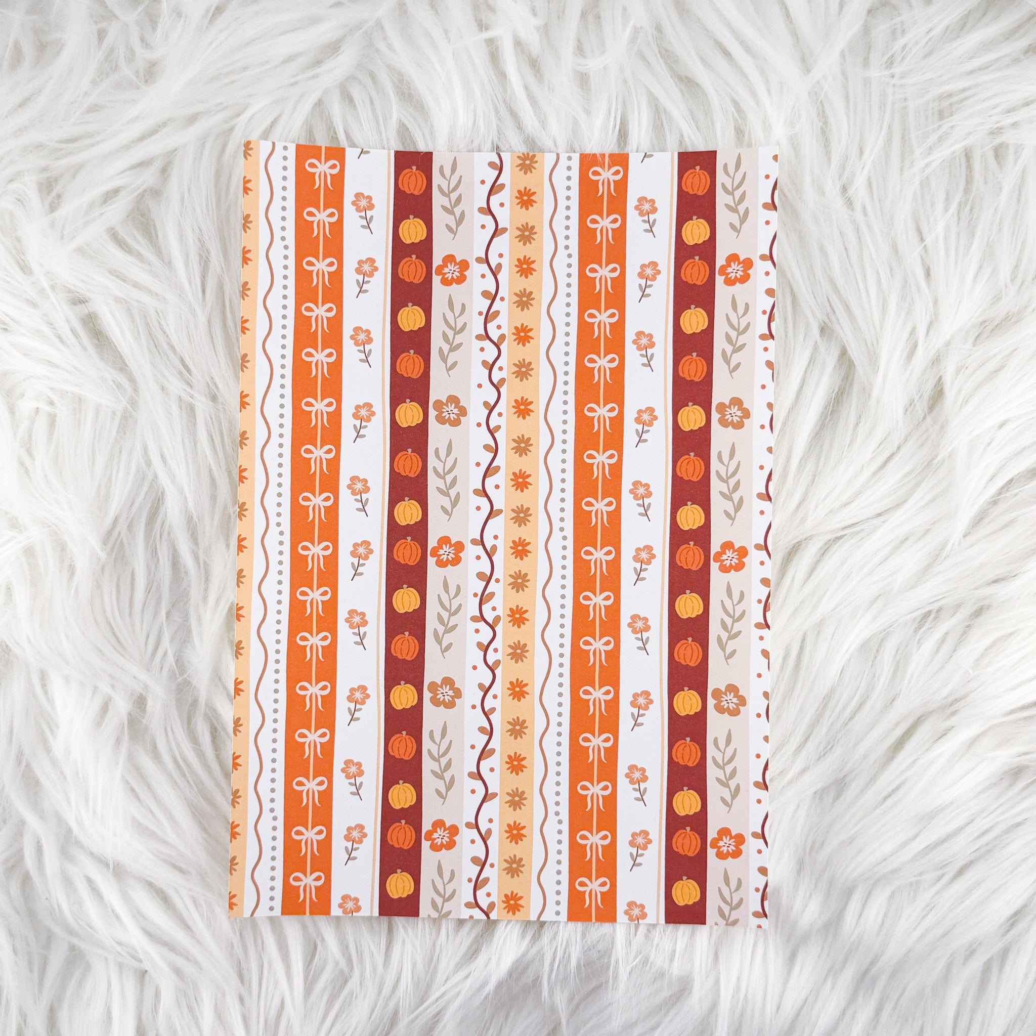 Fall Coquette - A5 Matte Sticker Paper