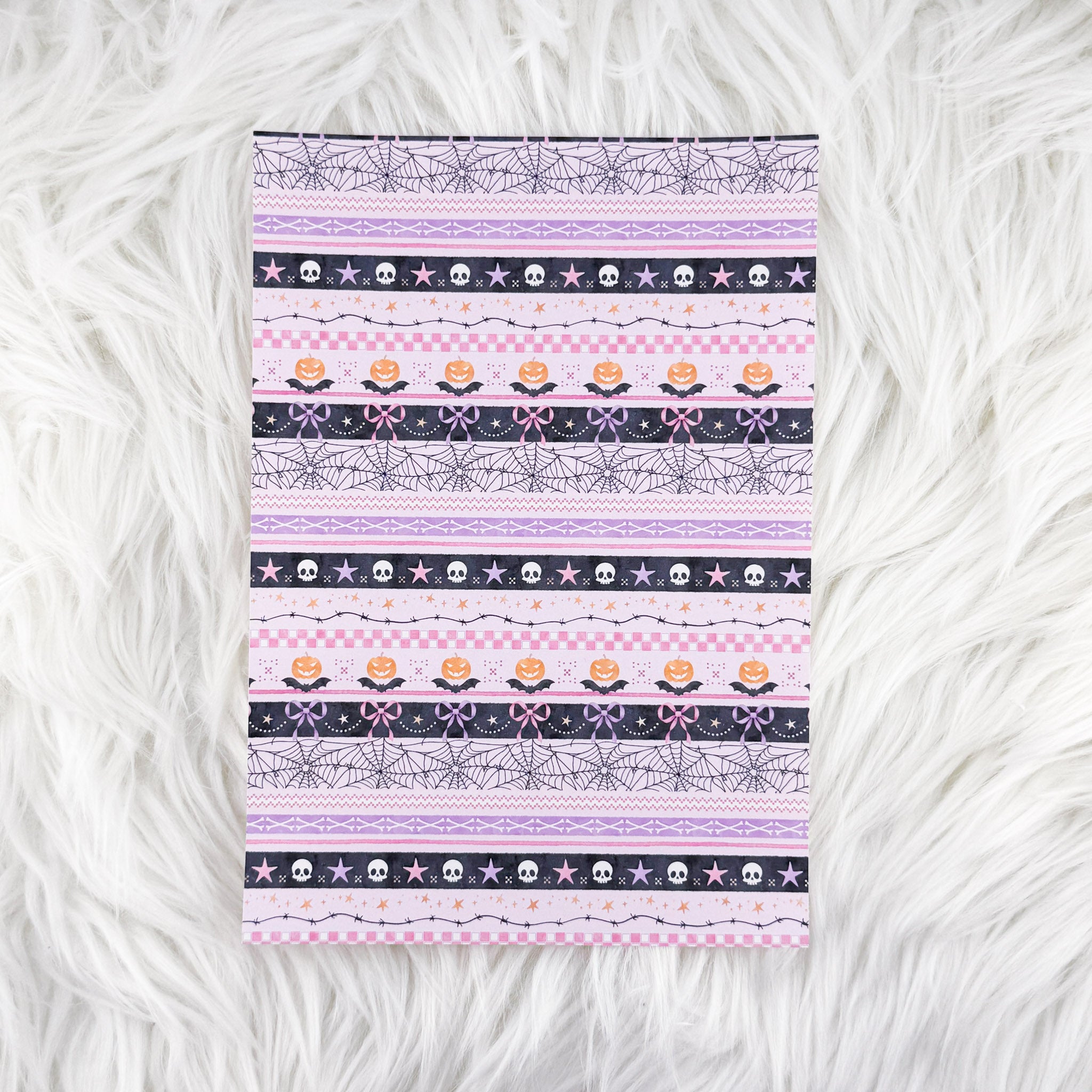 Spooky Coquette - A5 Matte Sticker Paper