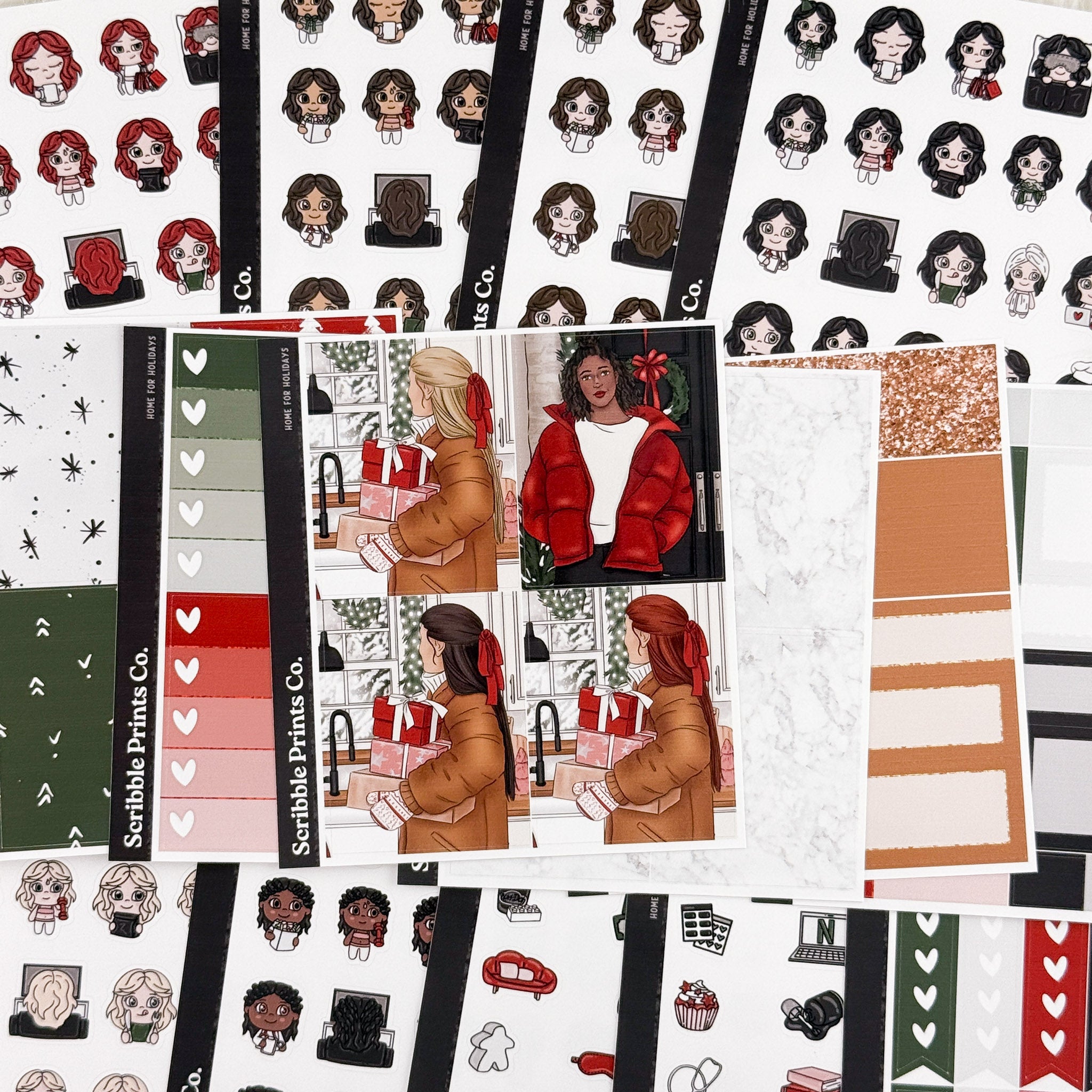 Home For Holidays – Glossy Weekly Kit Add-Ons