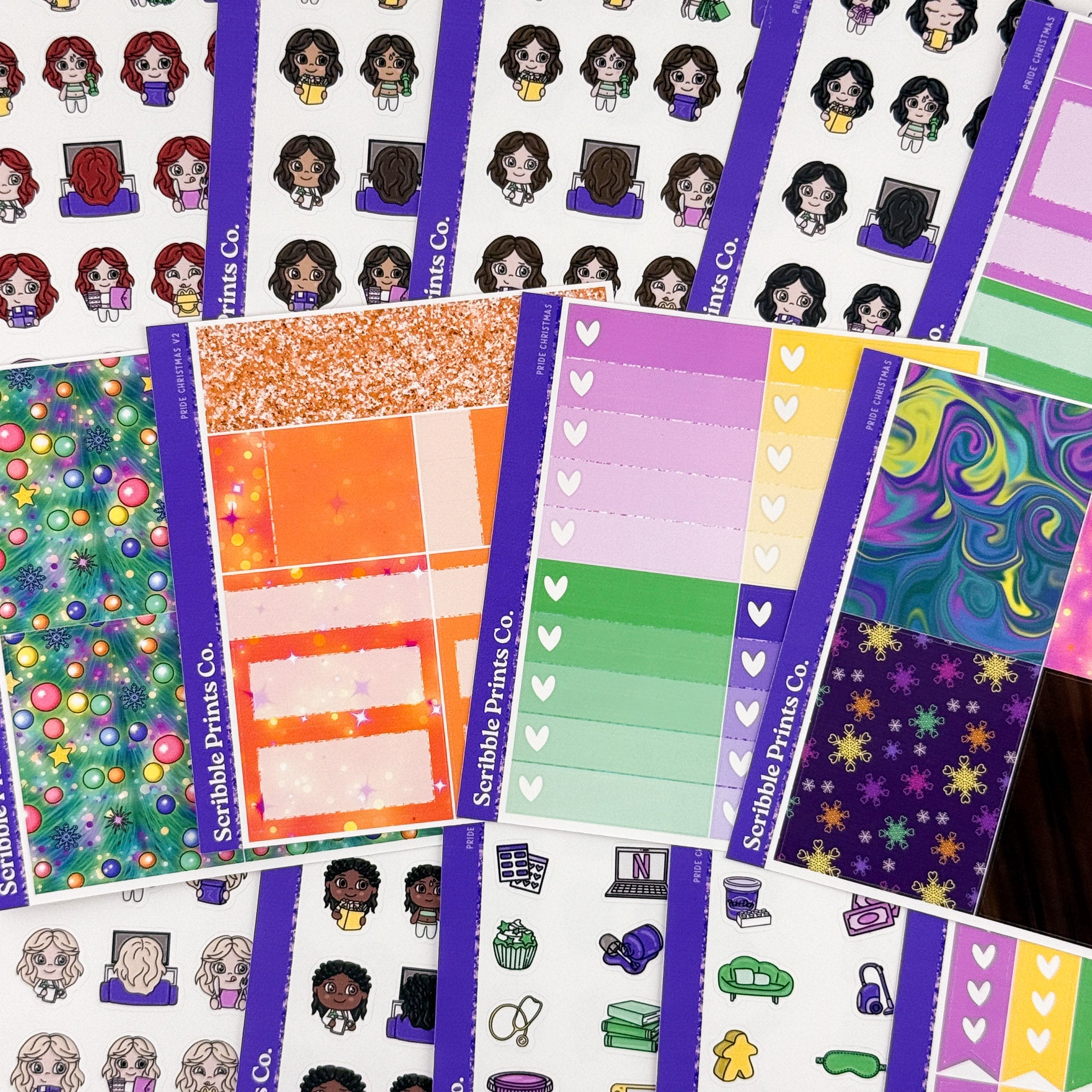 Pride Christmas – Glossy Weekly Kit Add-Ons