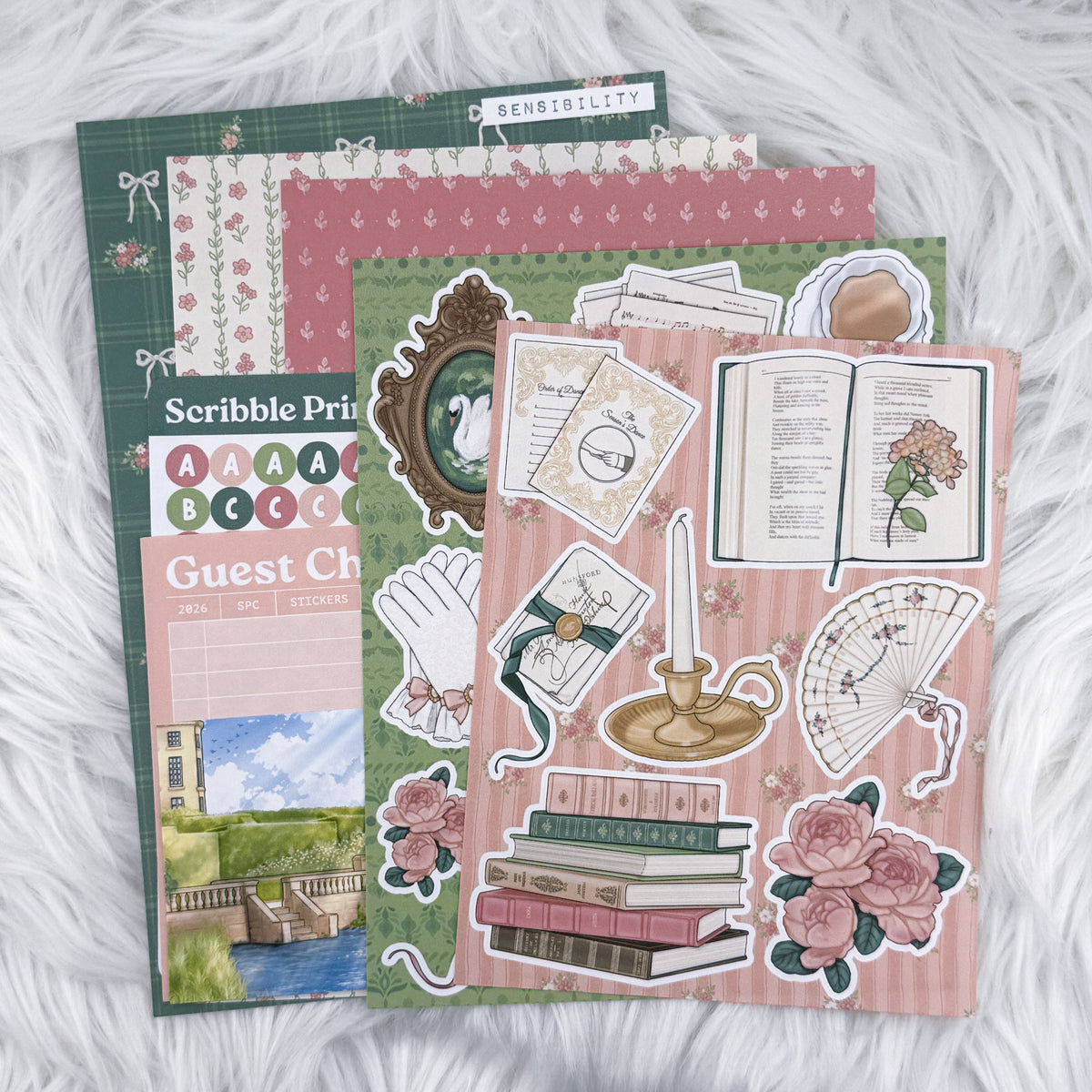 Sensibility Junk Journal Sticker Kit