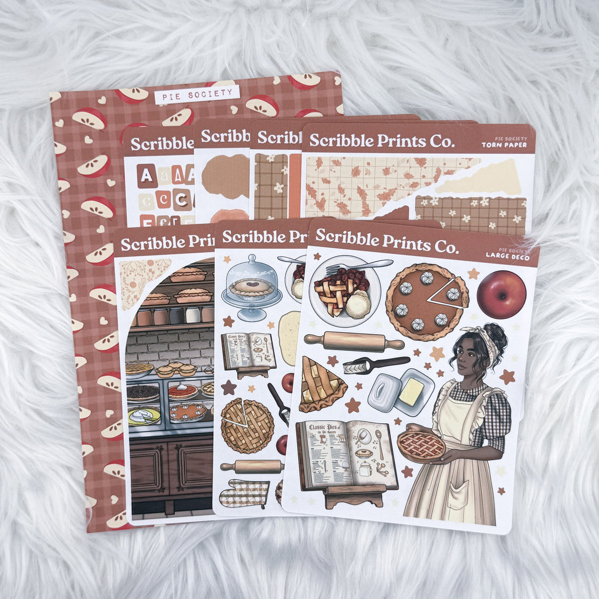 Pie Society Journaling Sticker Collection