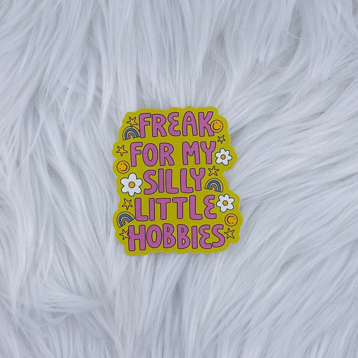 Silly Little Hobbies Matte Journaling Sticker