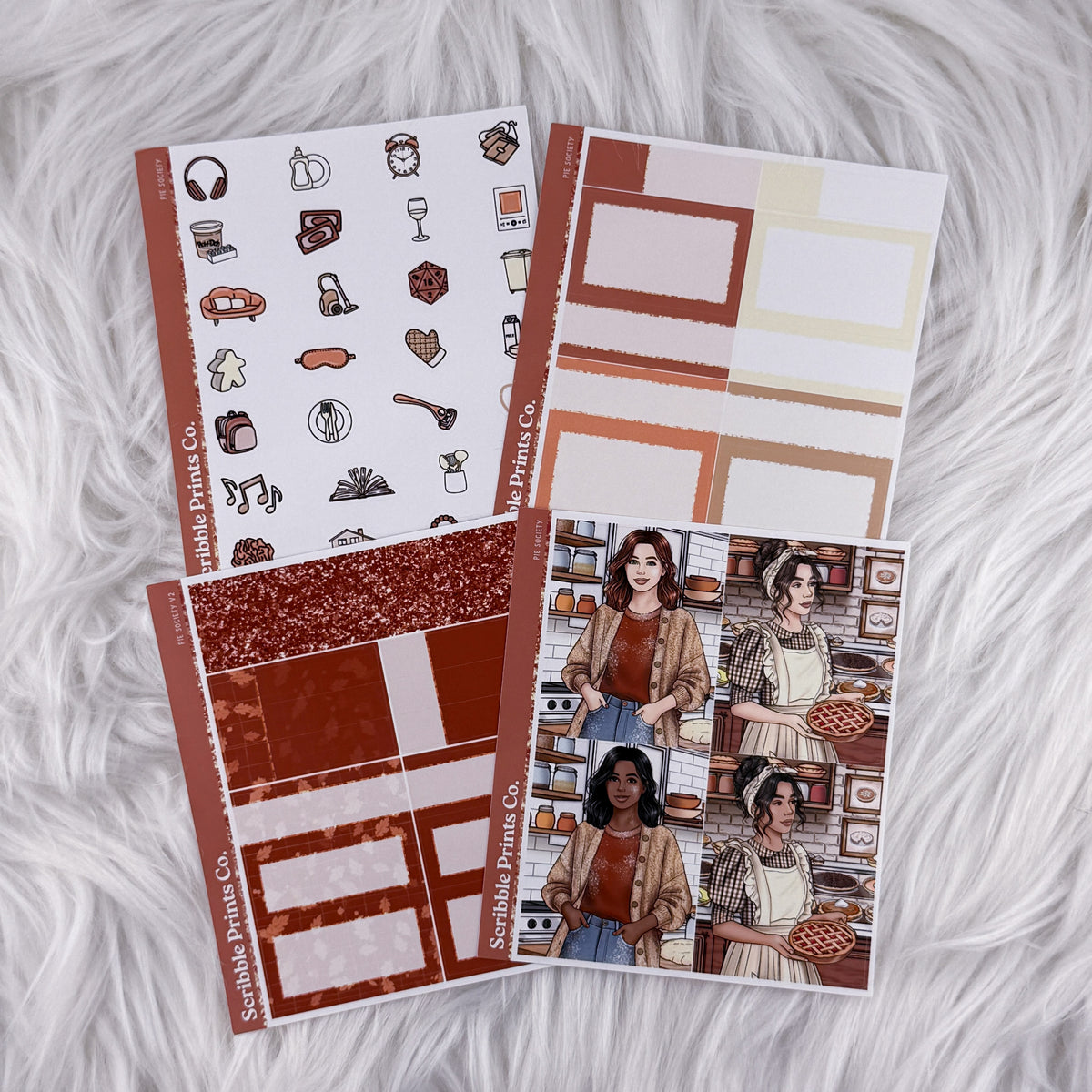 Pie Society Weekly Planner Add-Ons