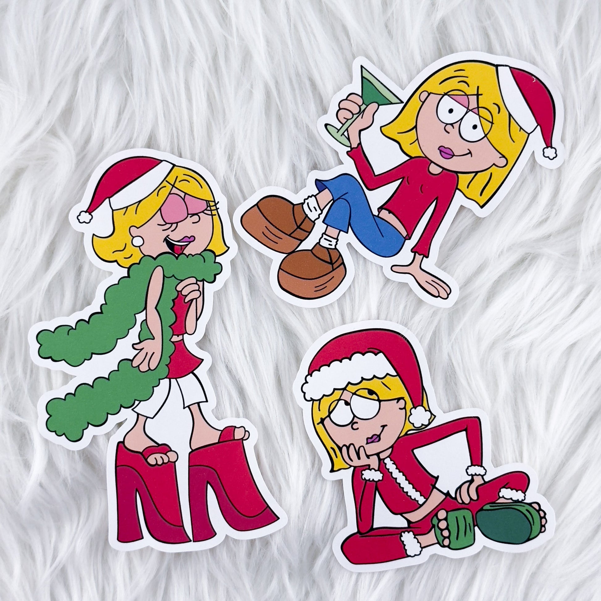 Merry Lizzie – Journal Deco Set // Matte Stickers