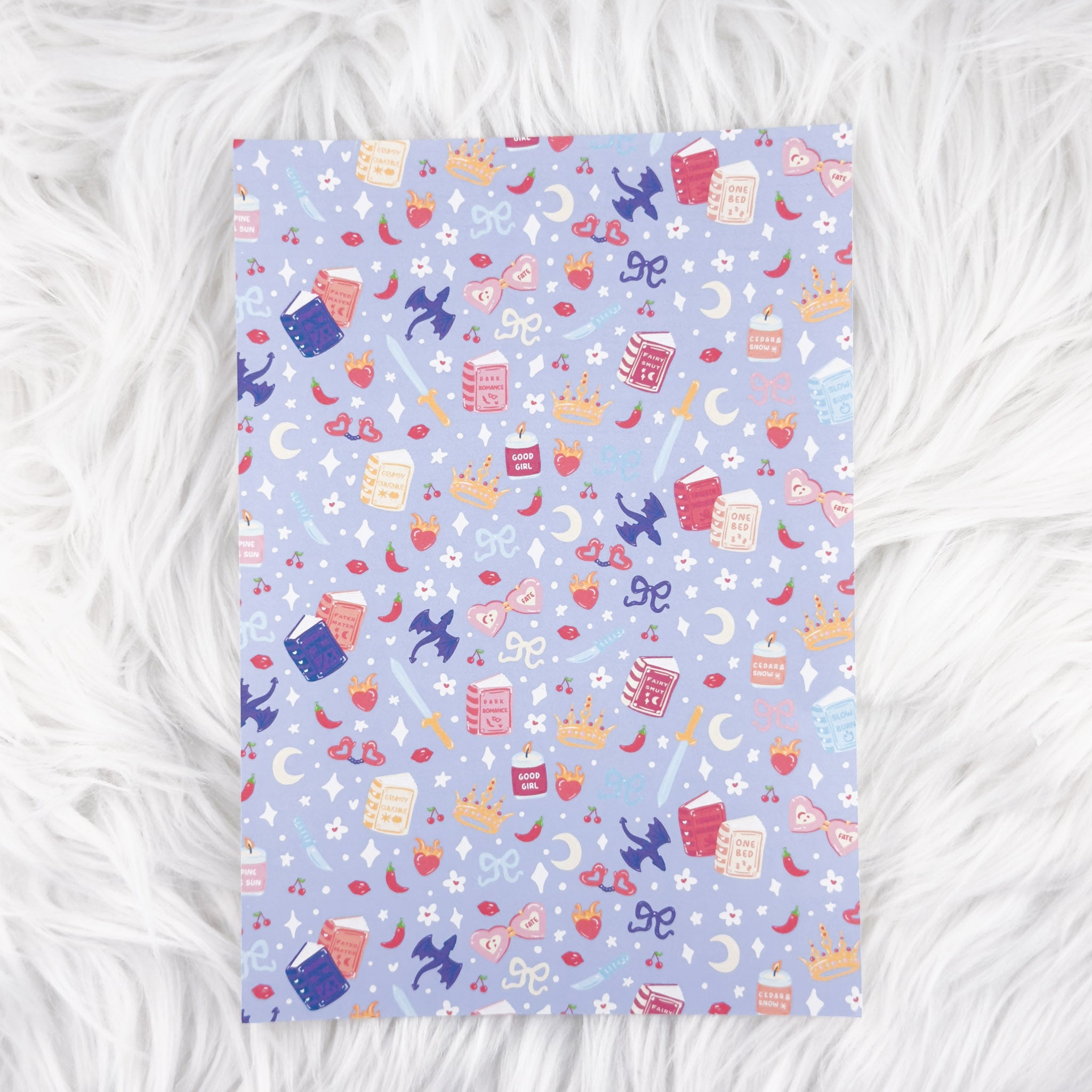 Romantasy - A5 Matte Sticker Paper