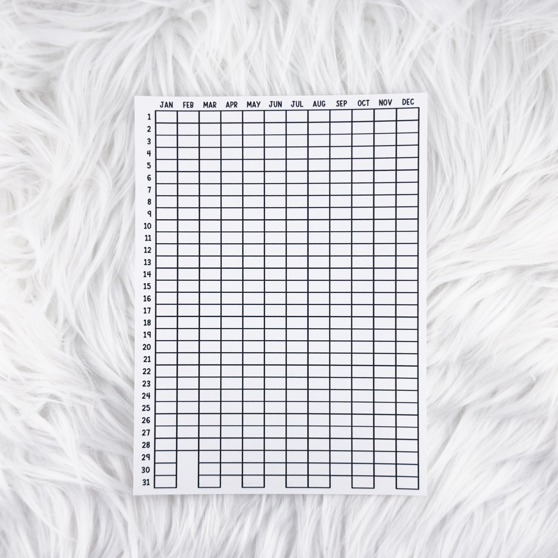 Everyday Tracker // Matte Reading Journal Stickers