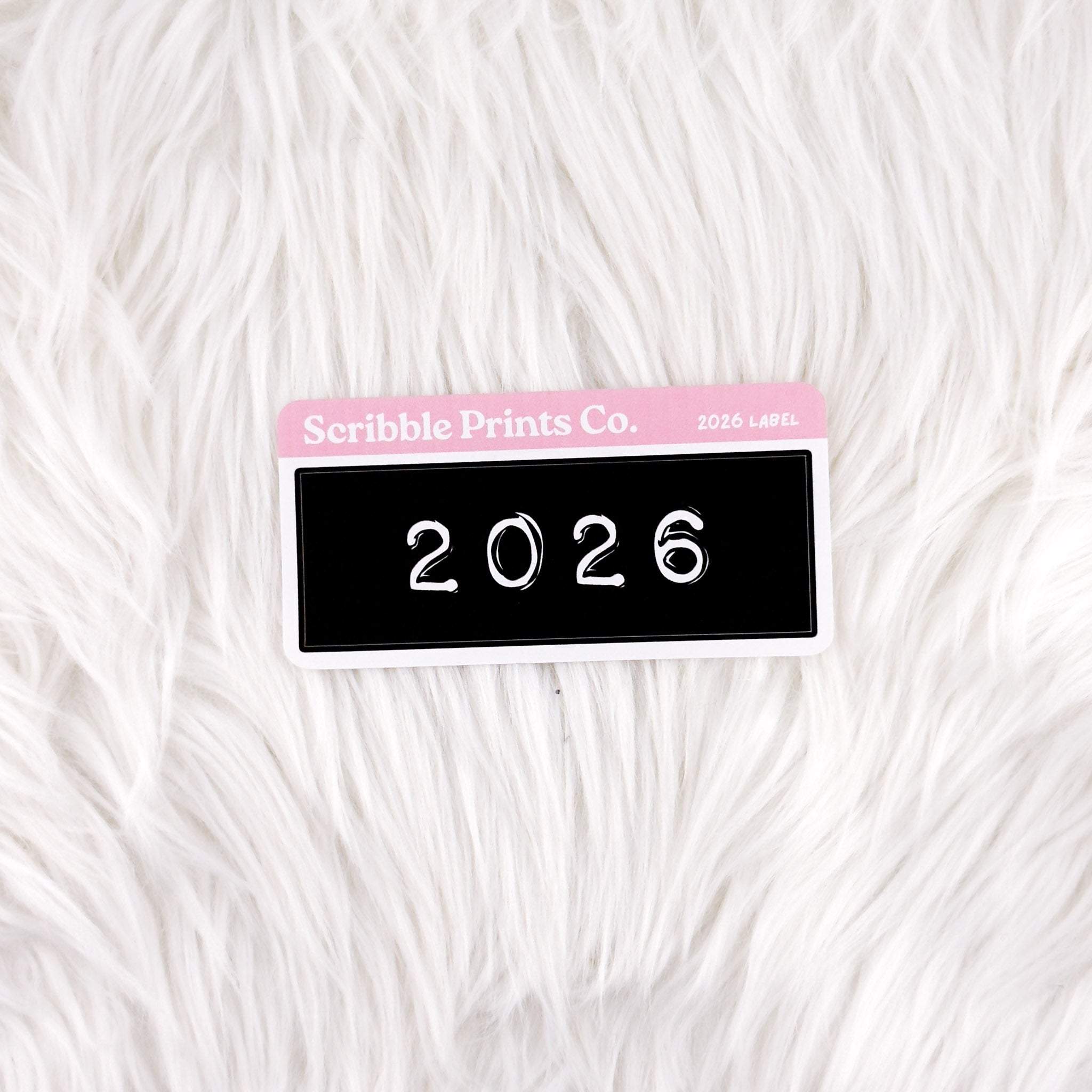 2026 Label // Matte Reading Journal Stickers