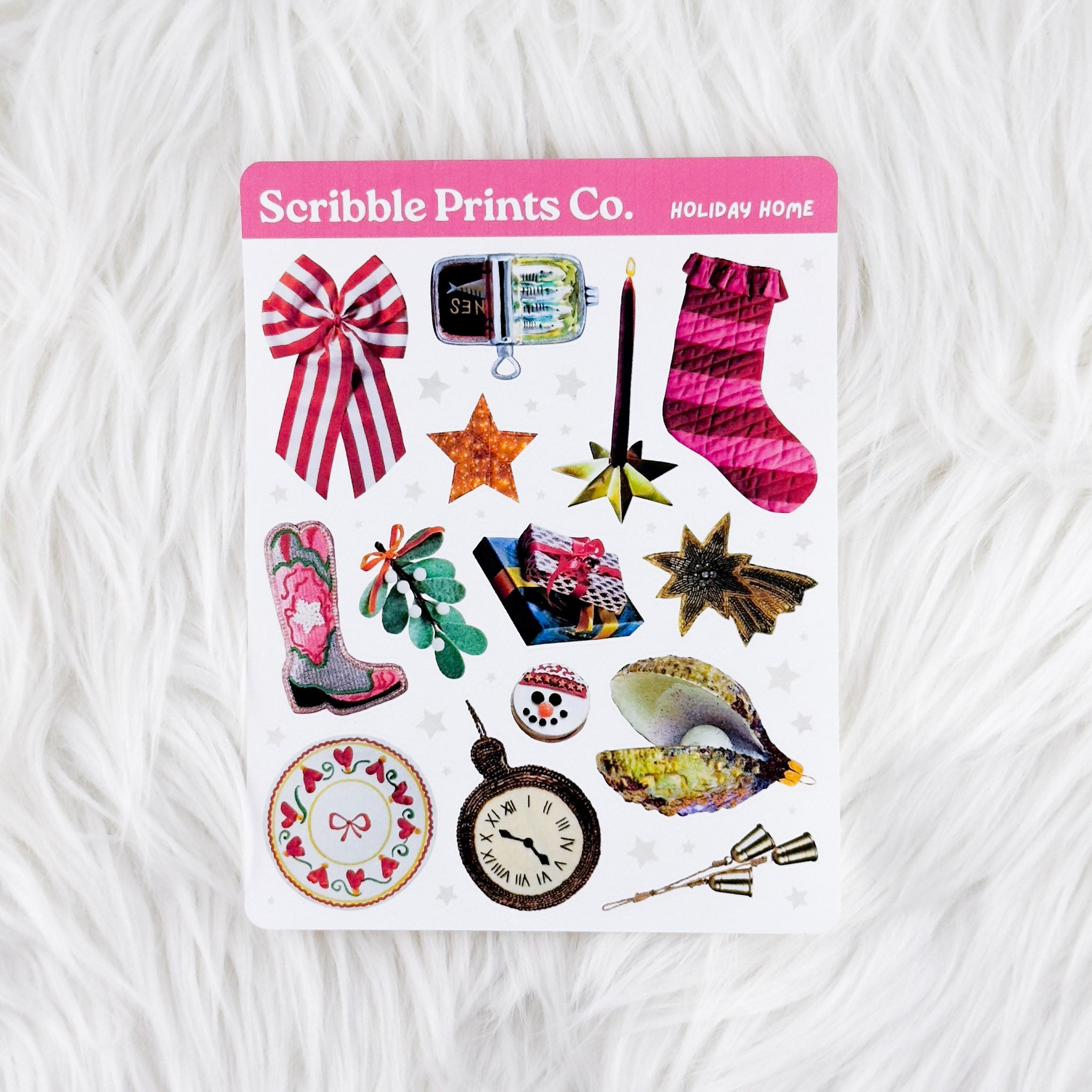 Holiday Home – Deco // Matte Journal Stickers