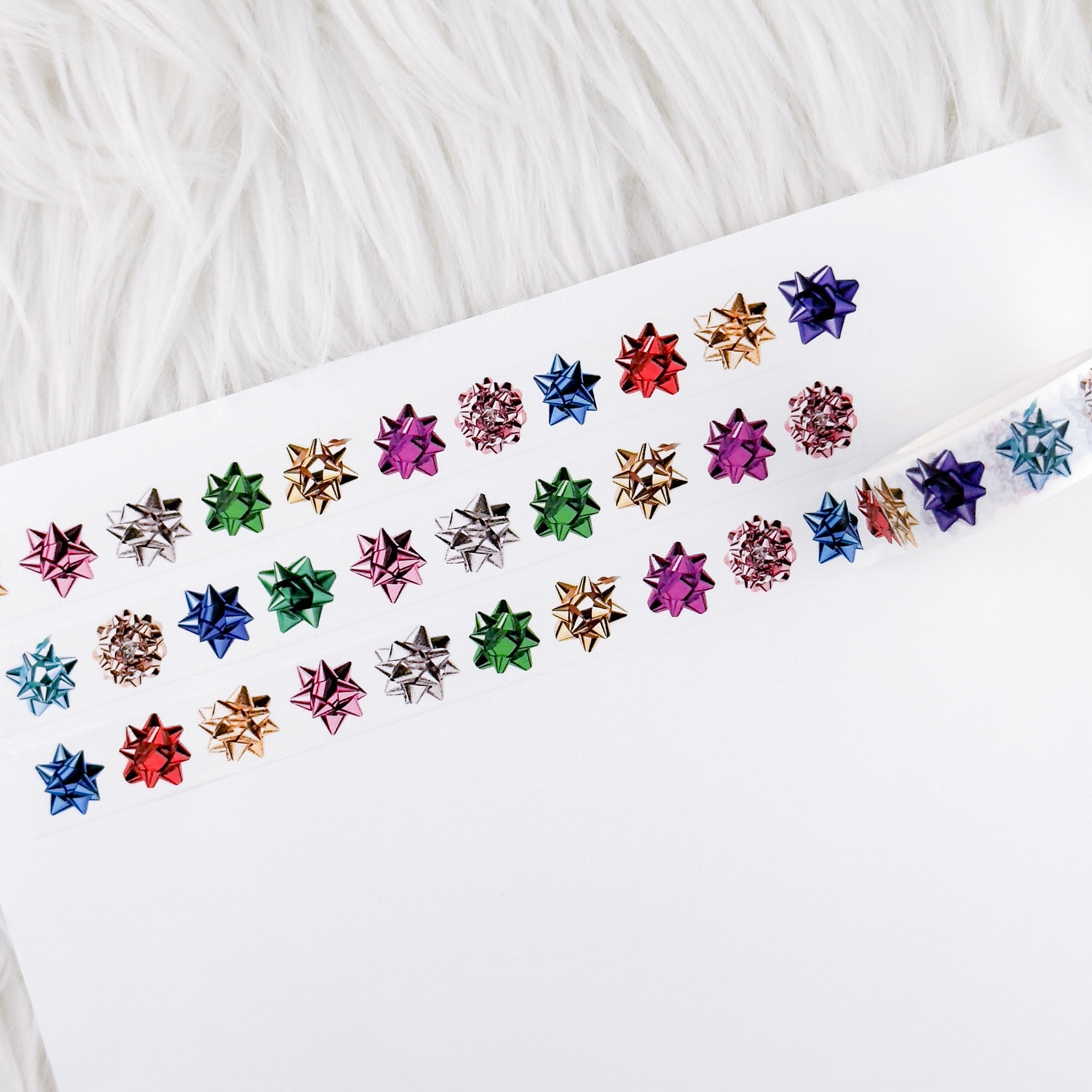 Gift Bows - 15mm Decorative Washi Tape