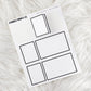 Folding Book // Matte Reading Journal Stickers