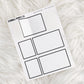 Folding Book // Matte Reading Journal Stickers