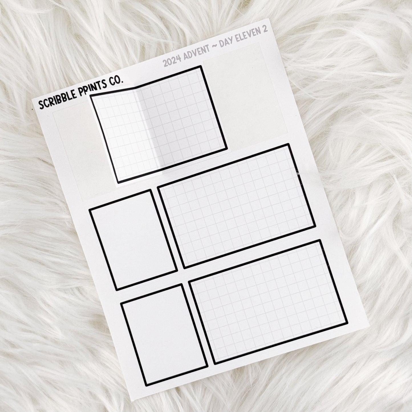 Folding Book // Matte Reading Journal Stickers