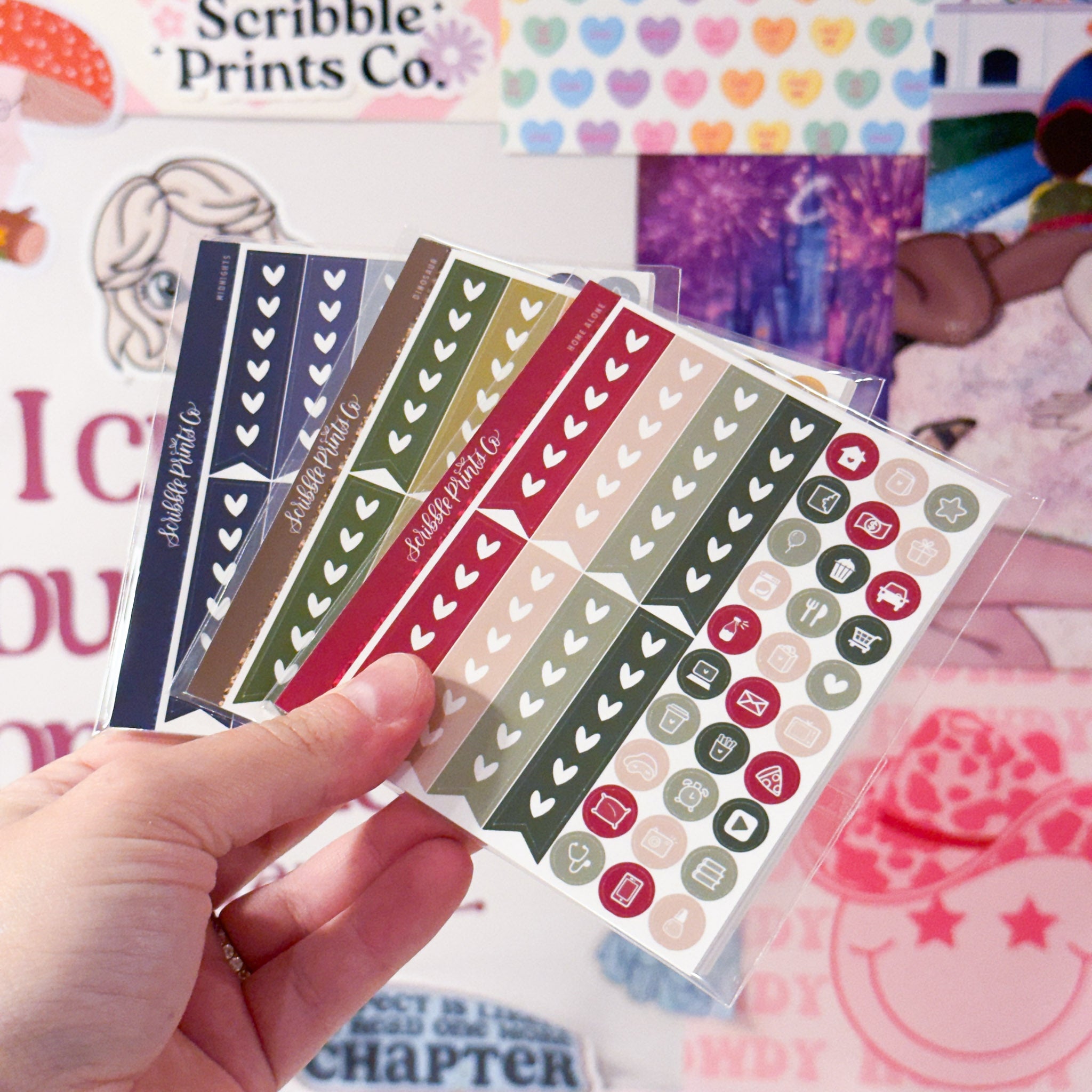 Functional - Misfit Sticker Grab Bag! (10 Sheets)