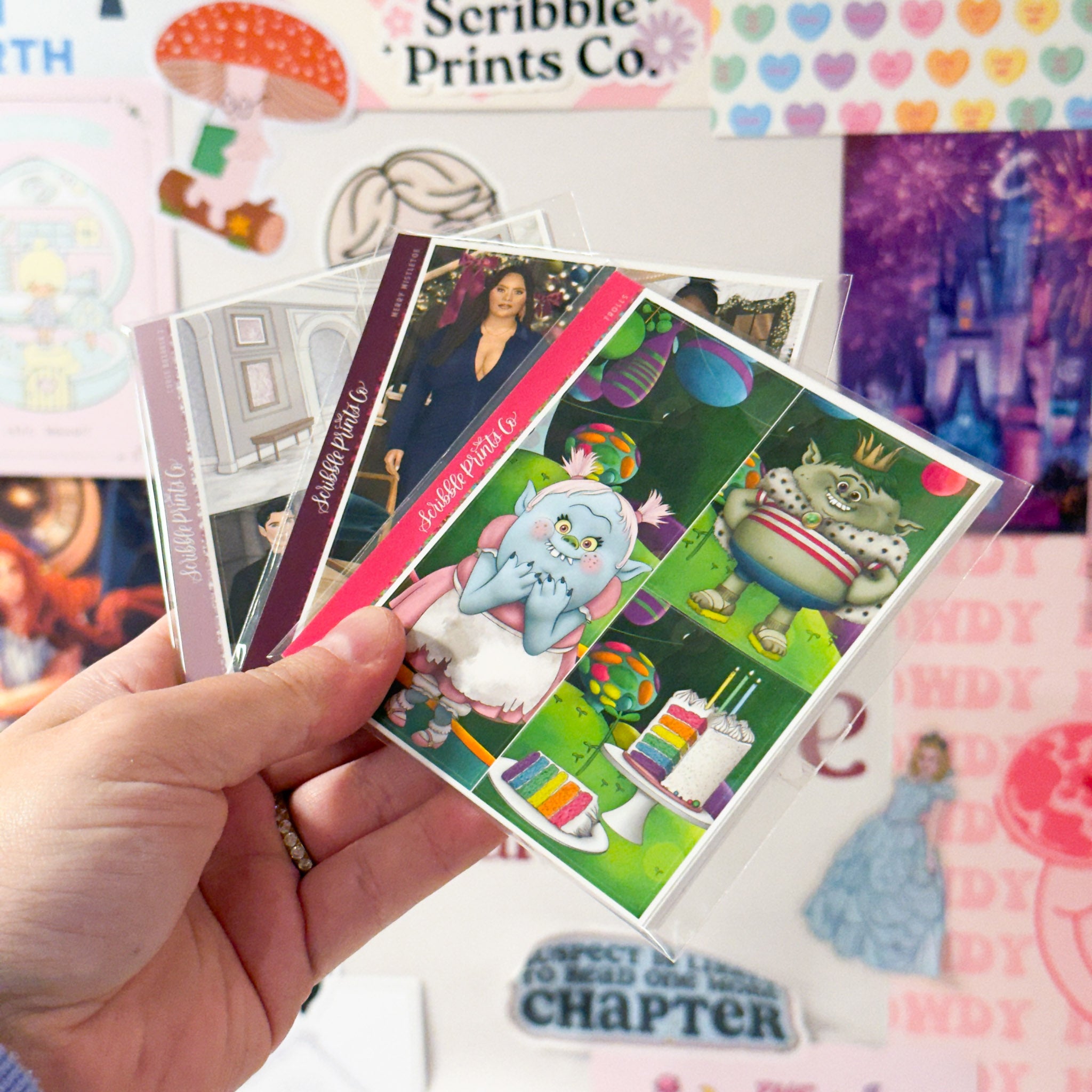 Fashion Boxes - Misfit Sticker Grab Bag! (10 Sheets)