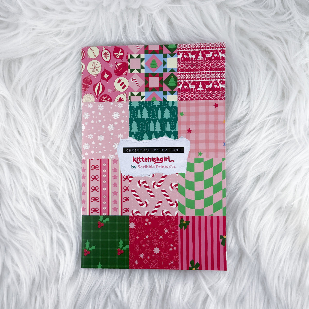 Christmas Paper Booklet - KittenishJess x SPC