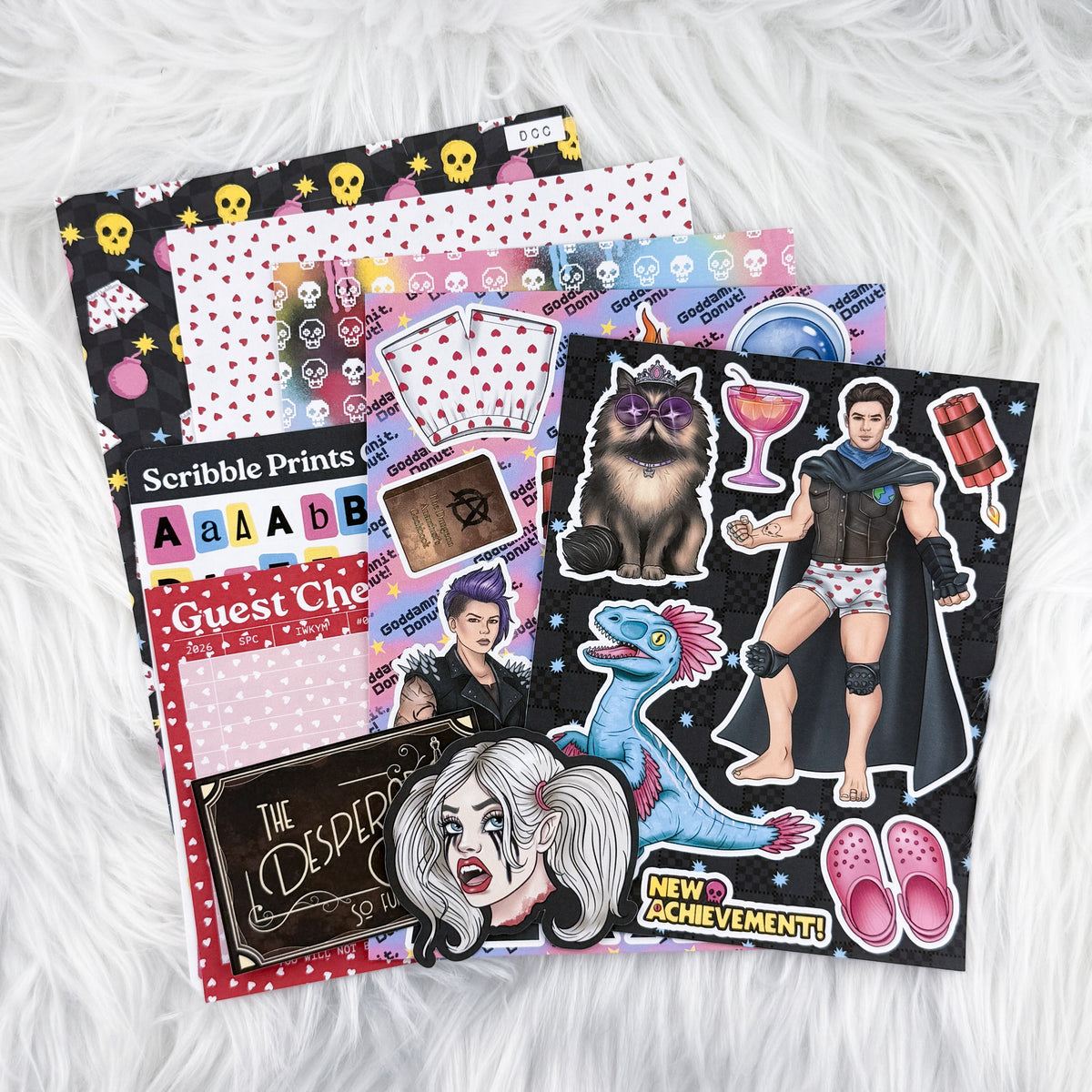 DCC Junk Journal Sticker Kit