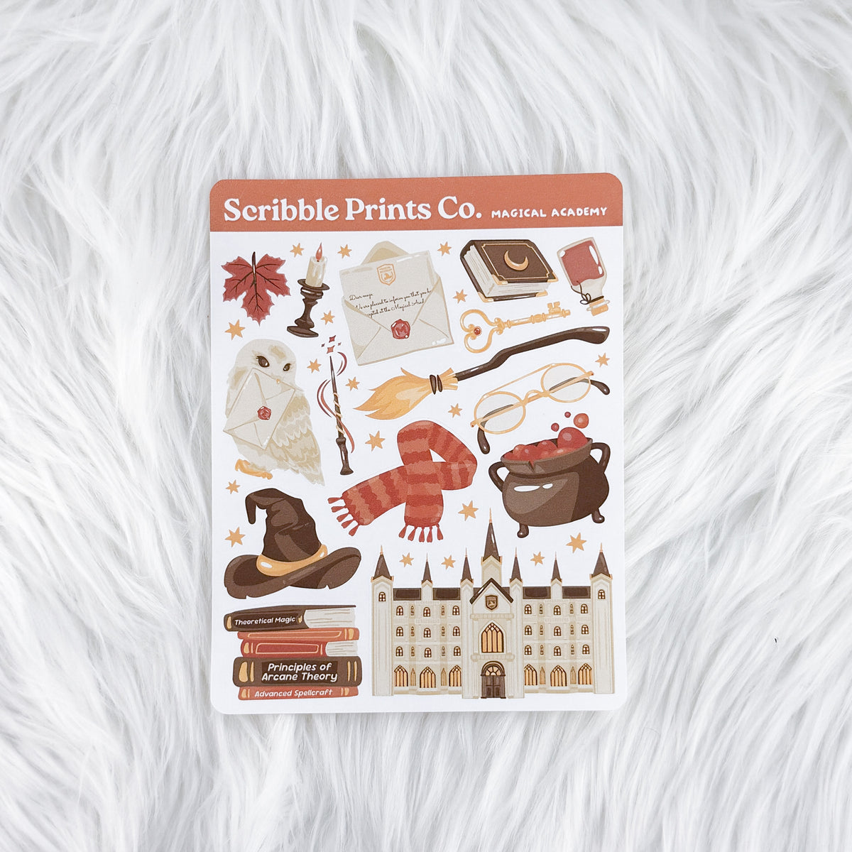 Magical Academy Deco Sticker Sheet