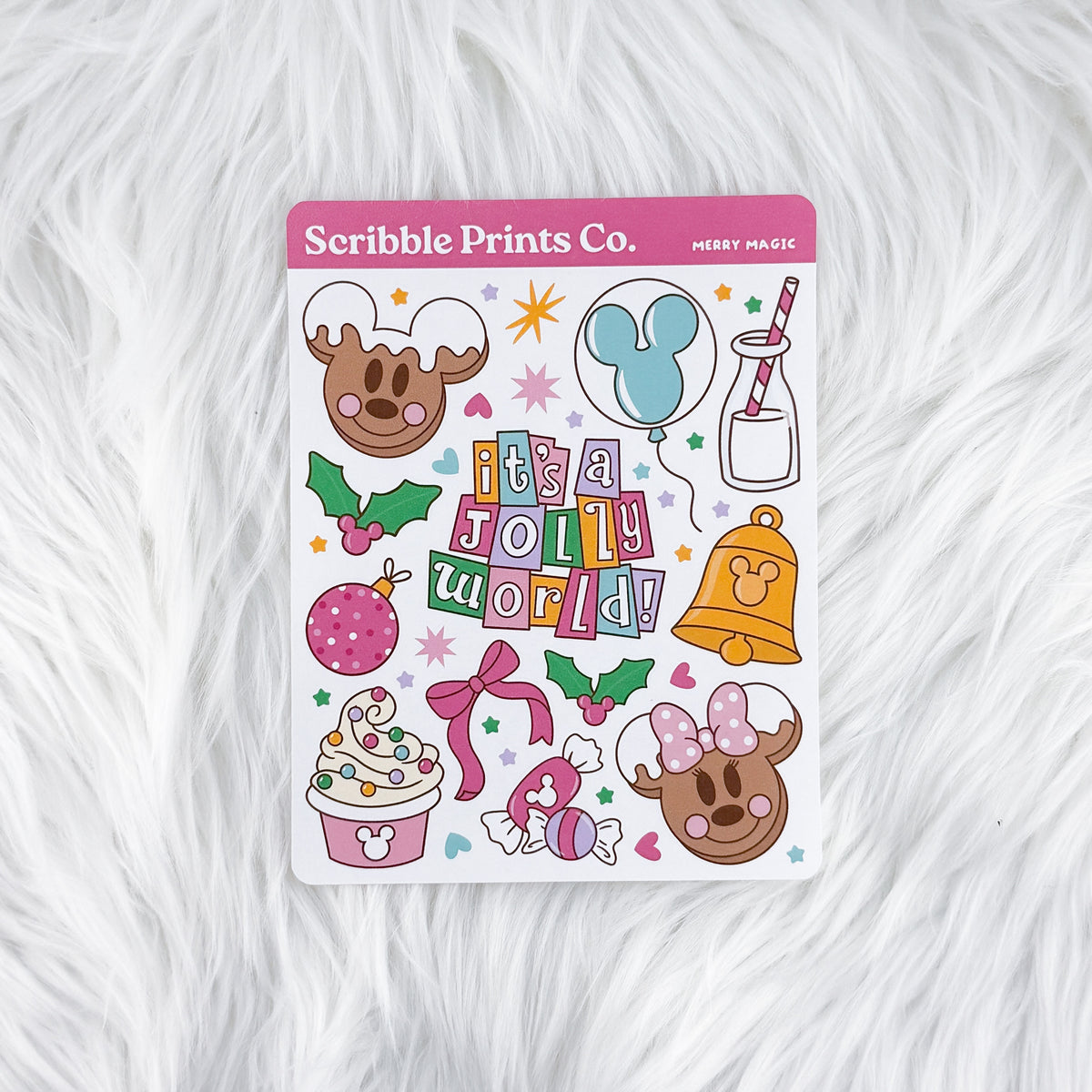 Merry Magic Deco Sticker Sheet