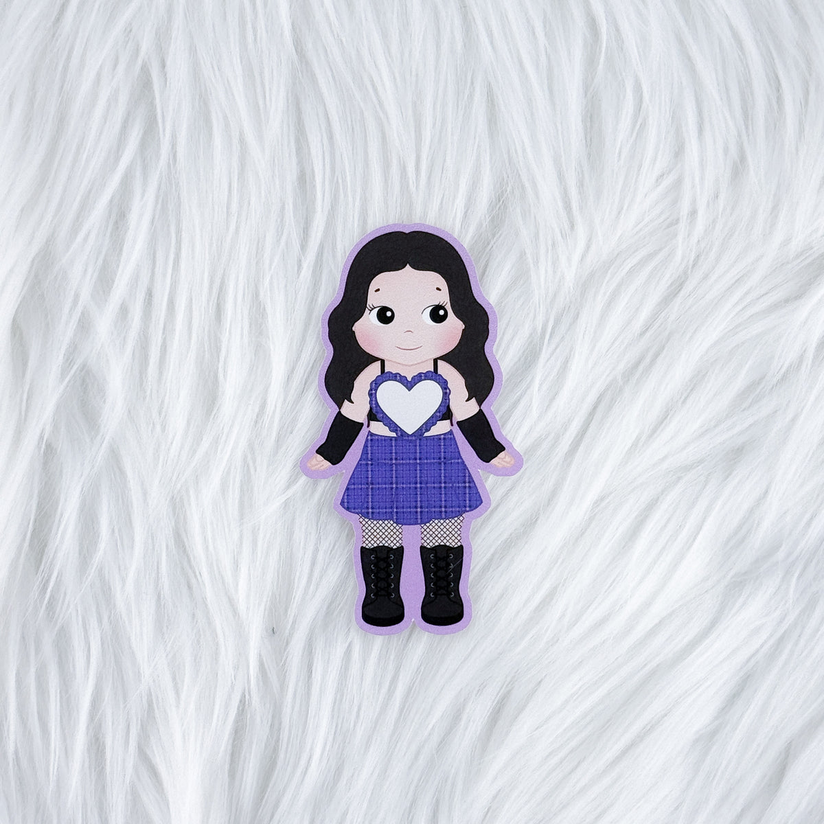 Olivia Angel V1 Journal Matte Journaling Sticker