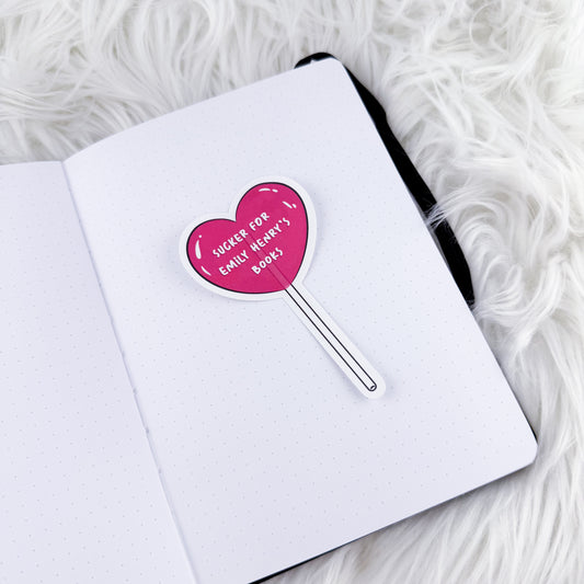 Sucker For Emily H // Large Matte Deco Sticker for Journals