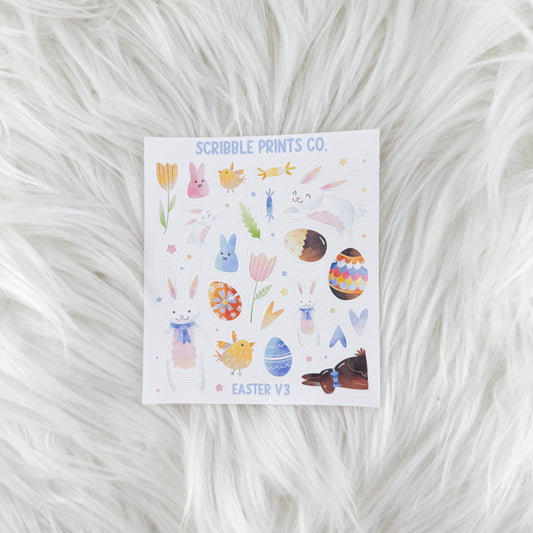 Easter V3 - Deco // Matte Journal Stickers