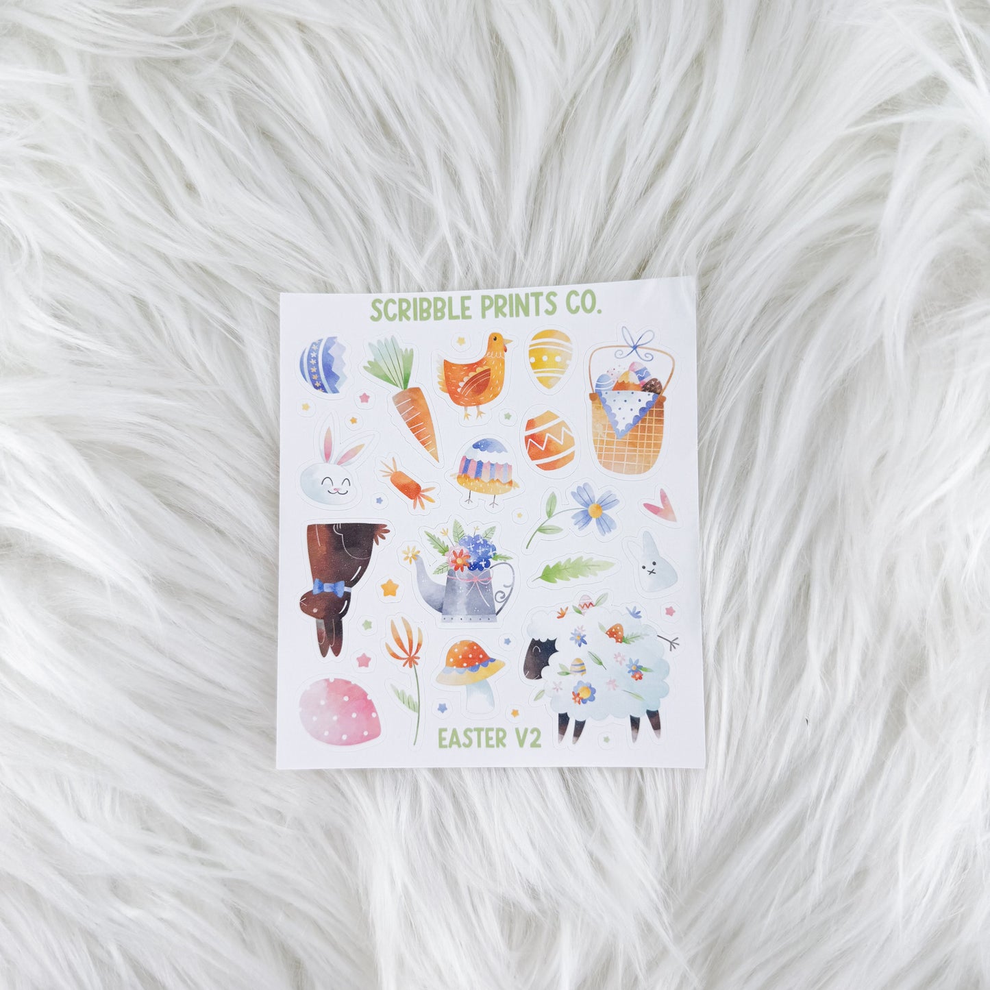 Easter V2 - Deco // Matte Journal Stickers