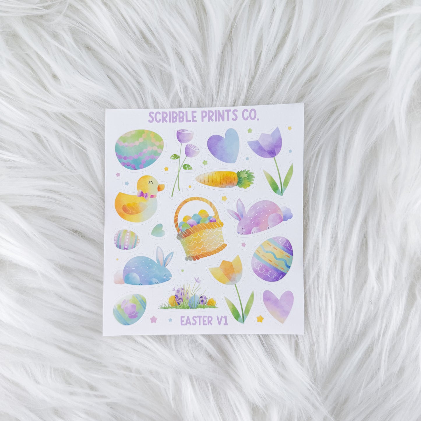Easter V1 - Deco // Matte Journal Stickers