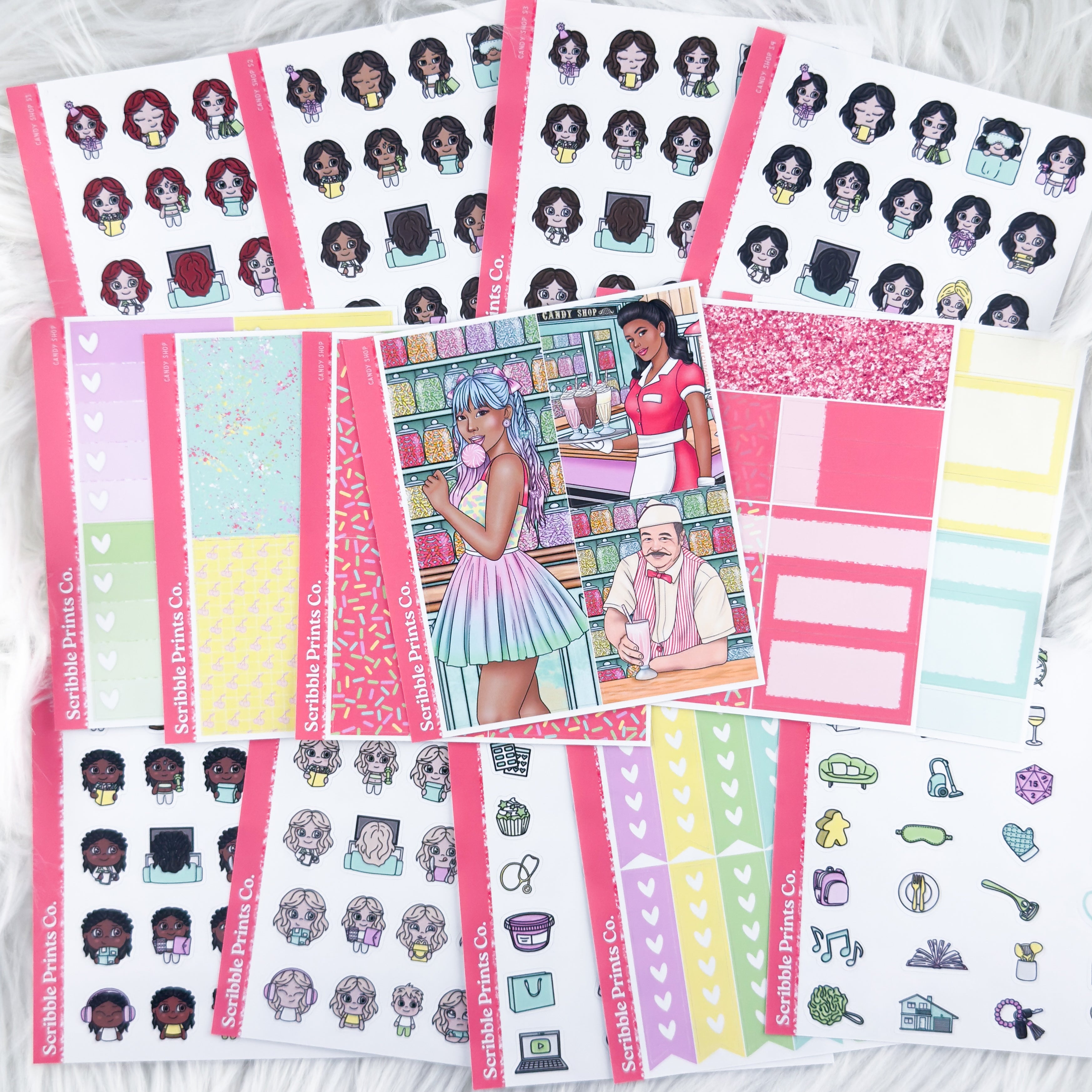 Candy Shop - Dec 2025 Mystery – Glossy Weekly Kit Add-Ons