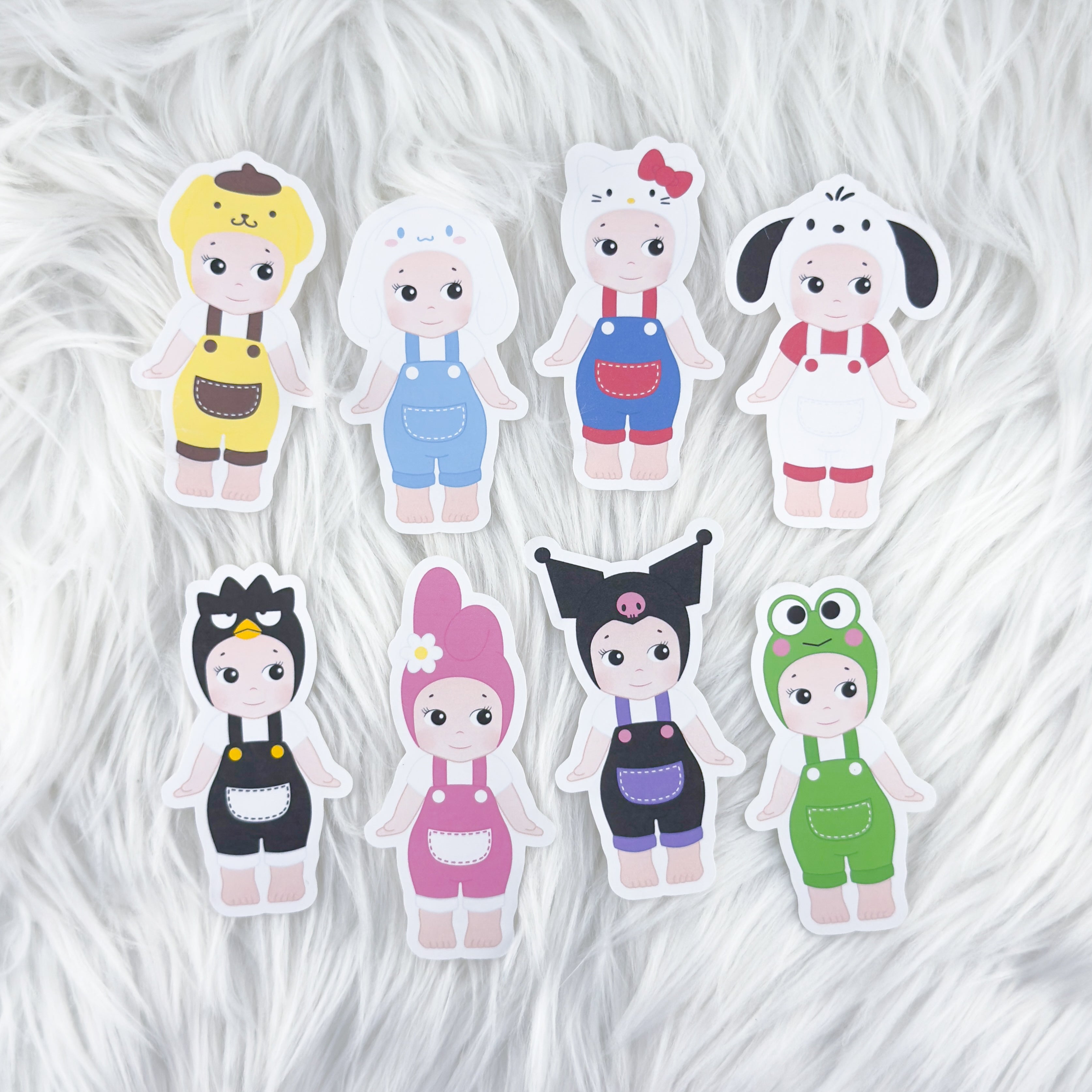 Hello Friends - Angel Bundle // Matte Journal Stickers