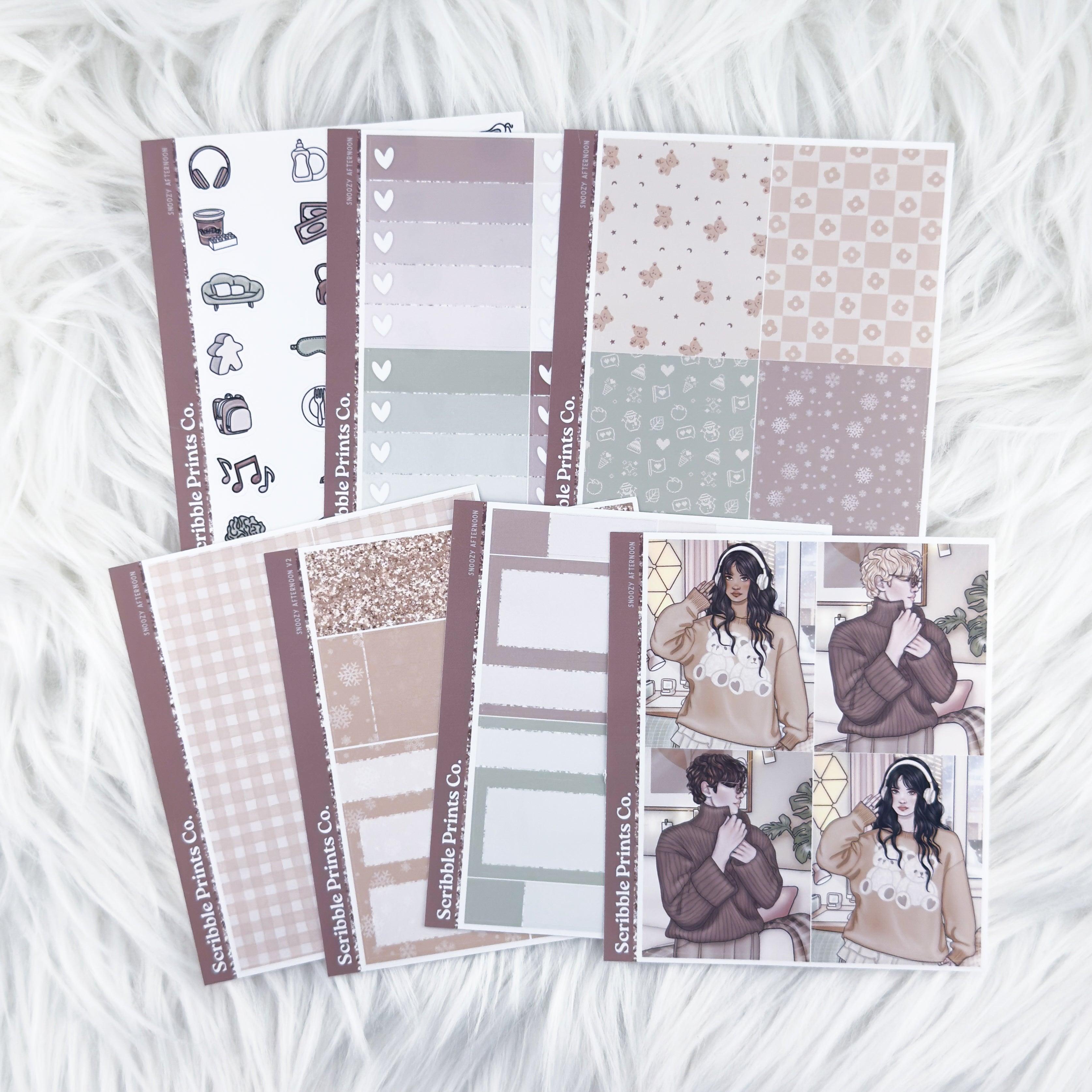 Snoozy Afternoon – Glossy Weekly Kit Add-Ons